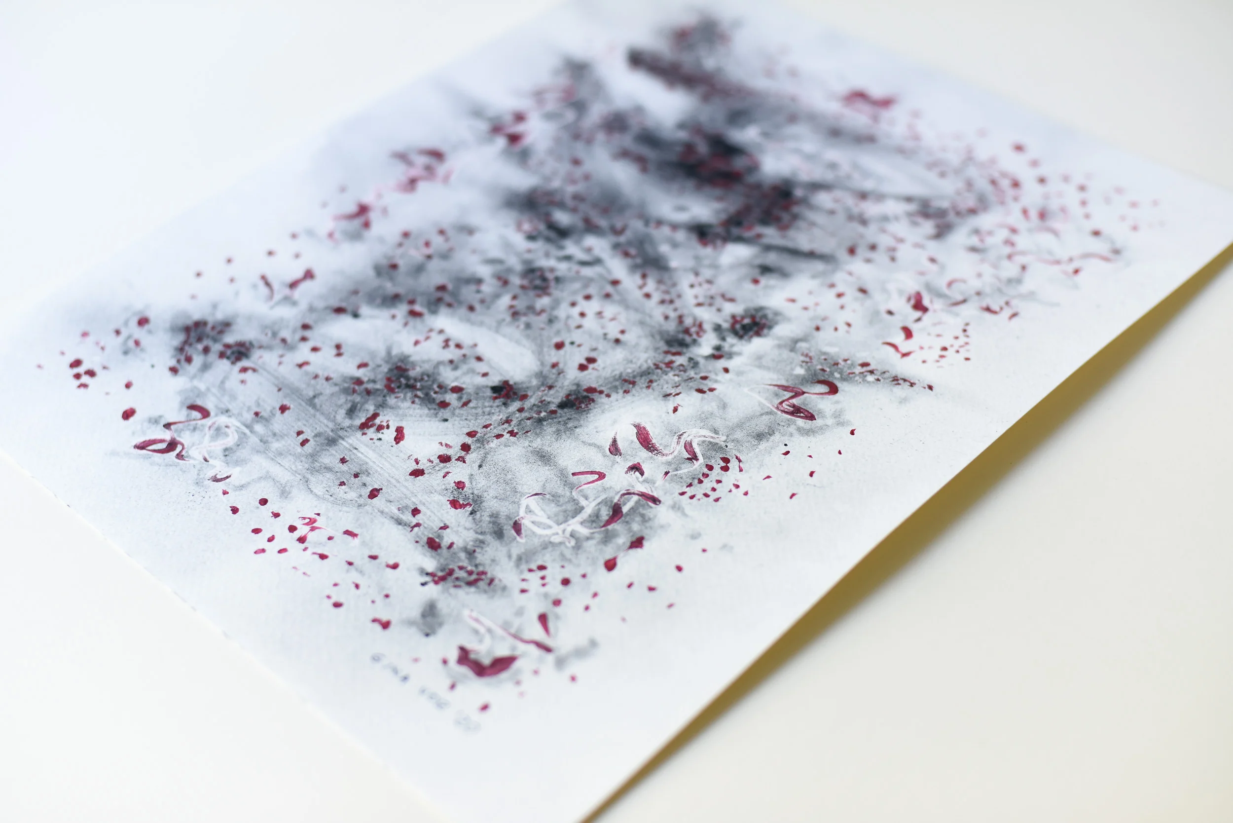 Painting on Paper | Abstract No. 7 - Image 2