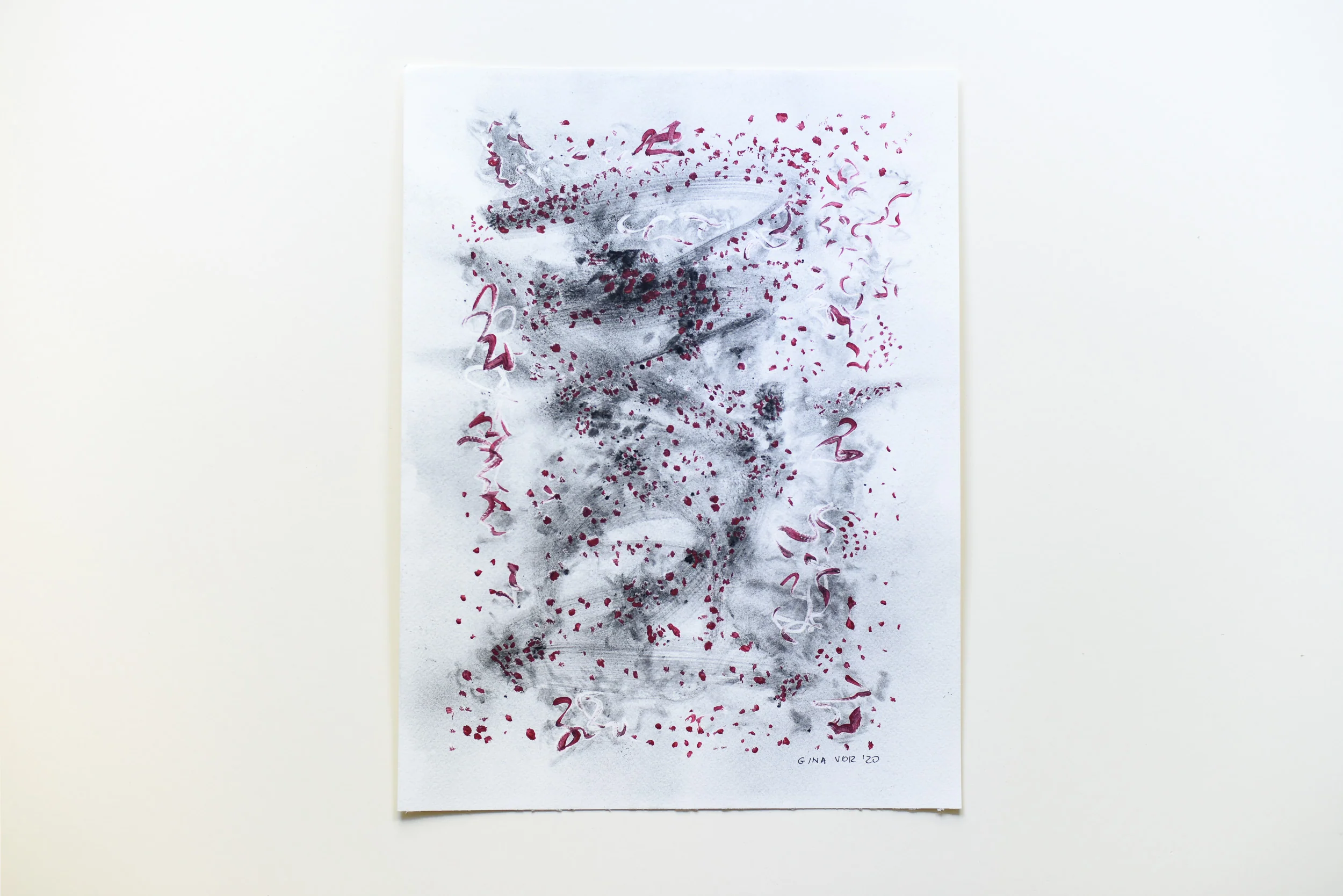 Painting on Paper | Abstract No. 7 - Image 3
