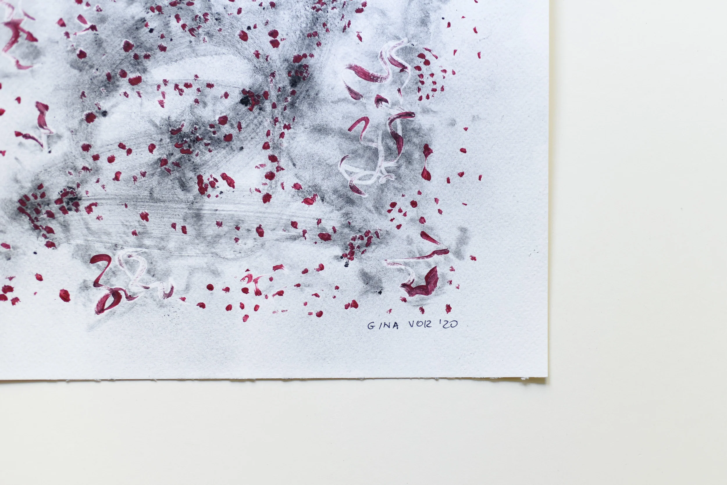 Painting on Paper | Abstract No. 7 - Image 4