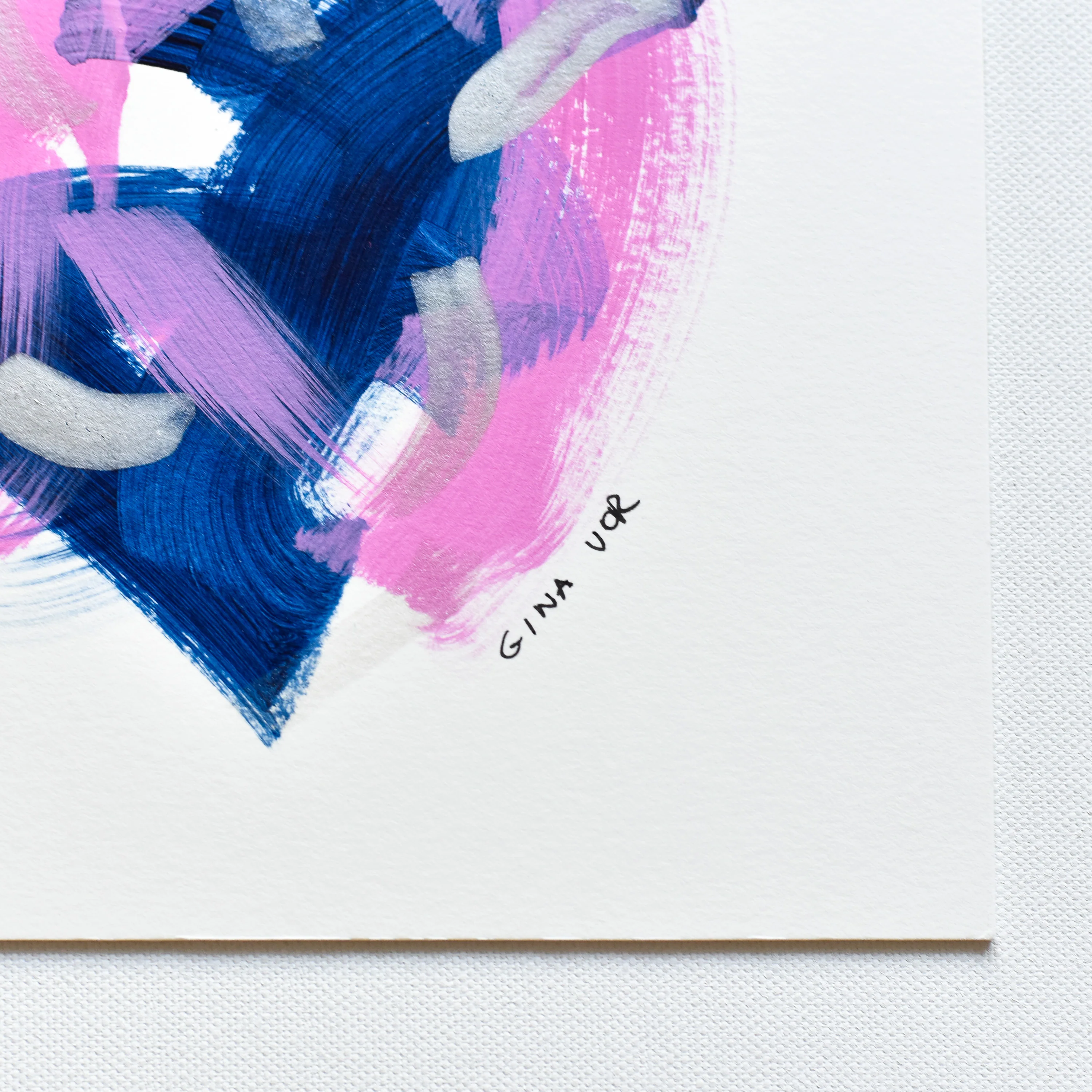 Abstract No. 67 | Painting on Cardboard - Image 5