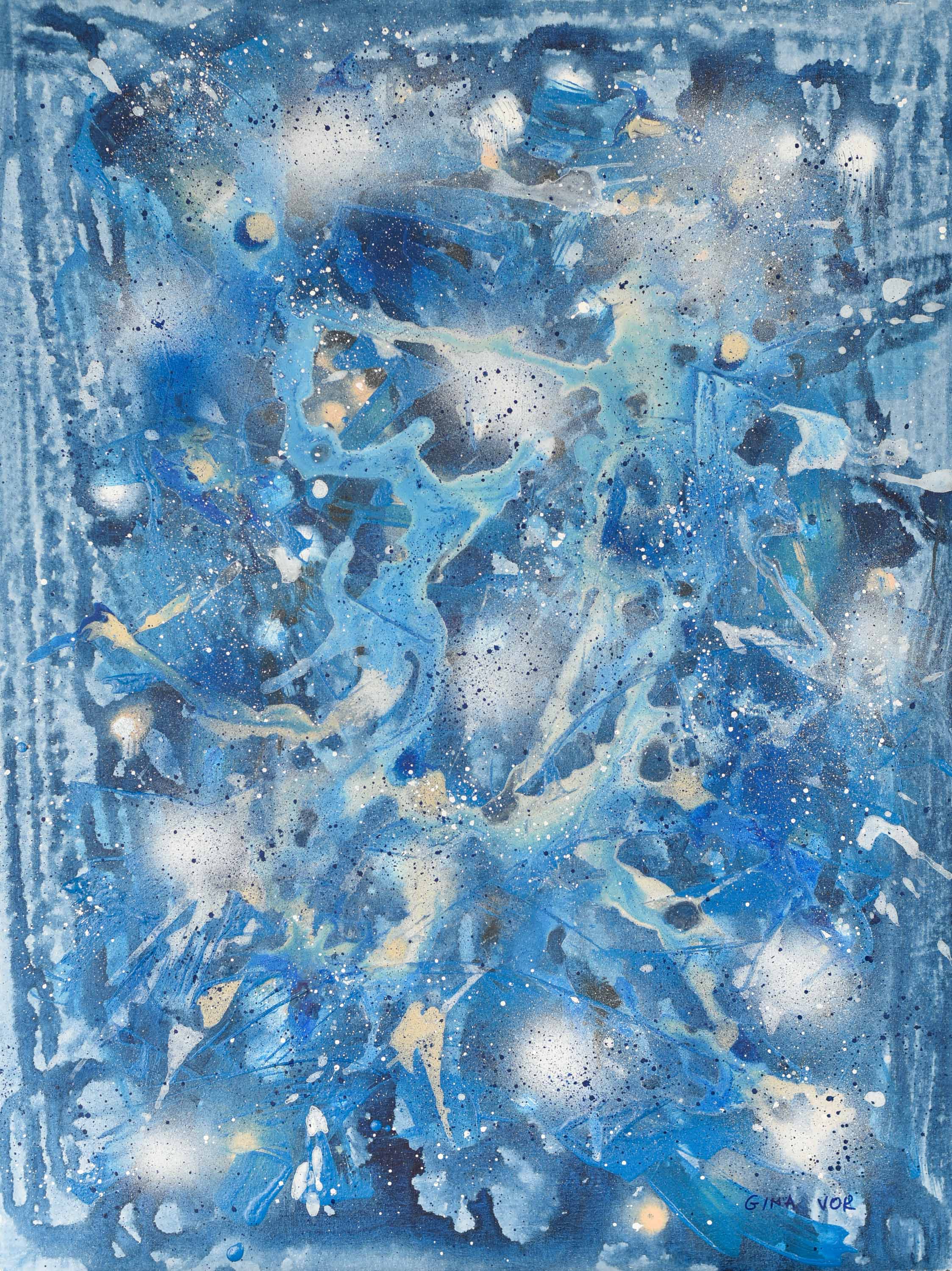 Abstract Painting | Aqua 2