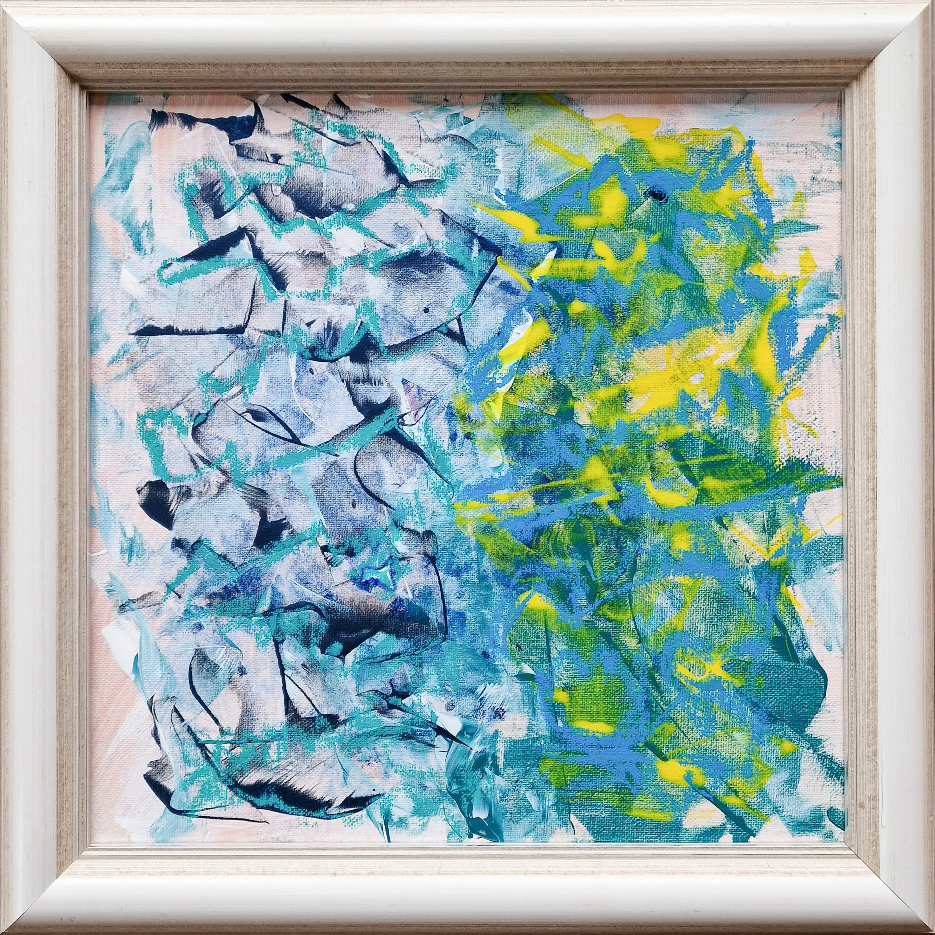 Abstract Painting | Cold Blossom