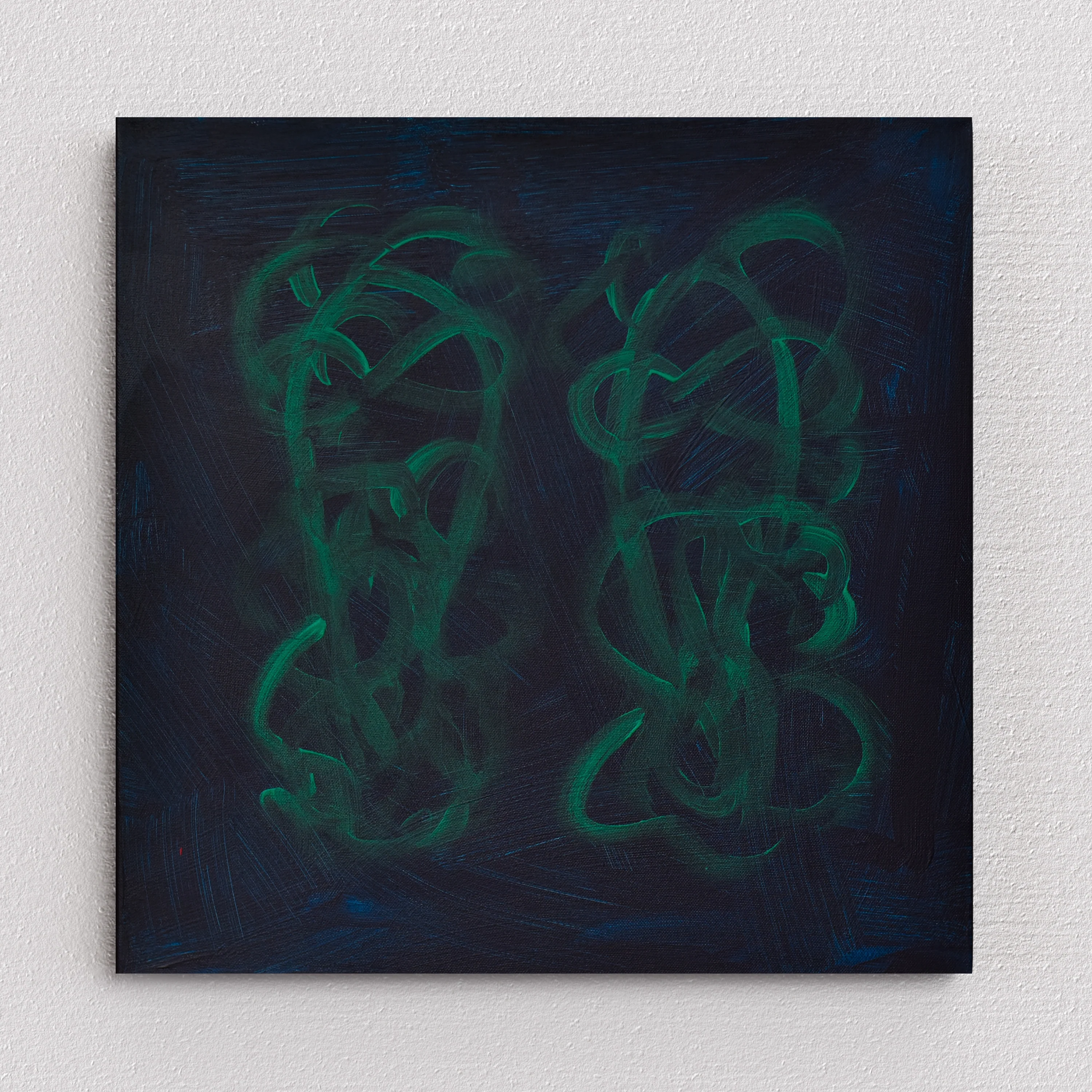 Abstract Painting | Green Ballerinas - Image 2
