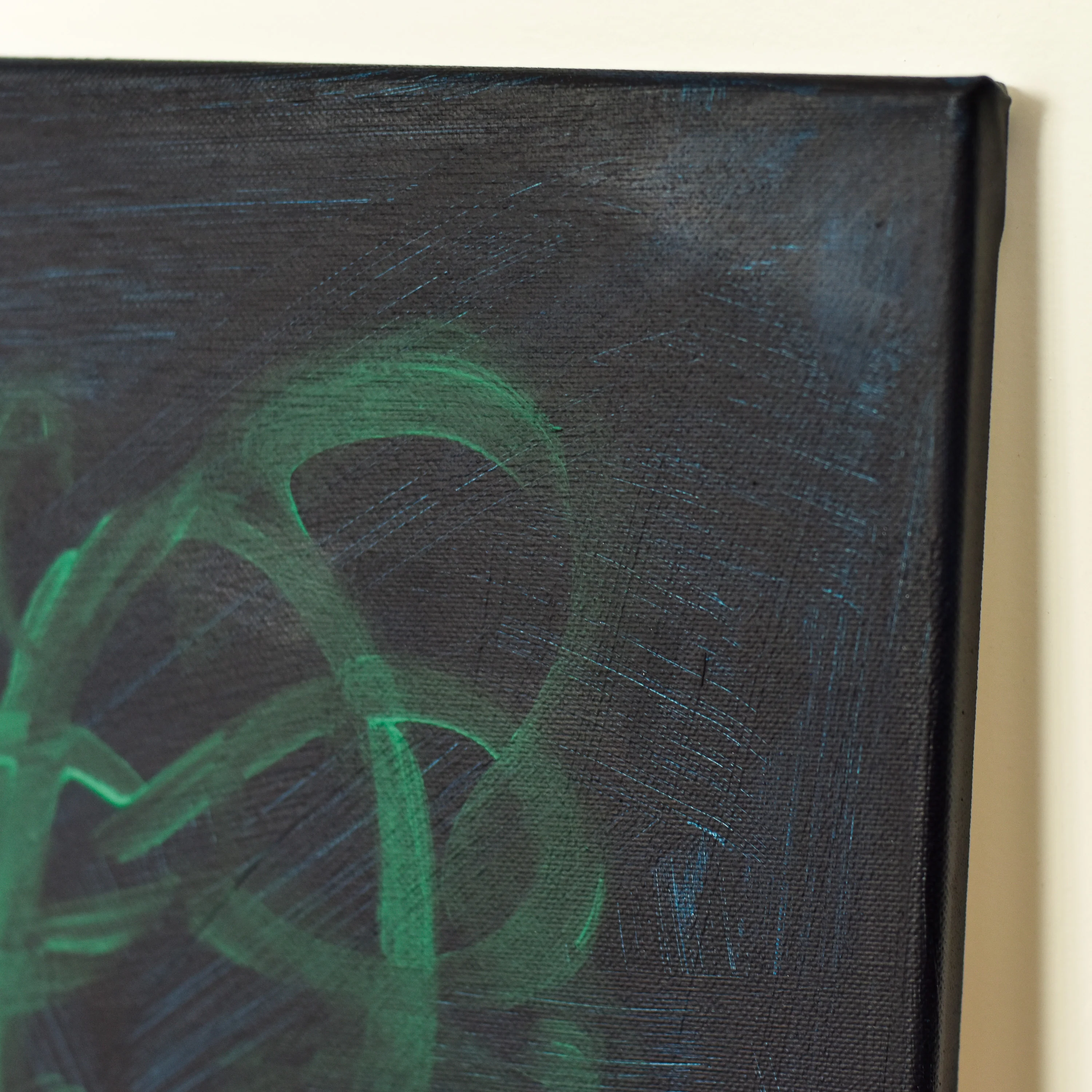 Abstract Painting | Green Ballerinas - Image 4