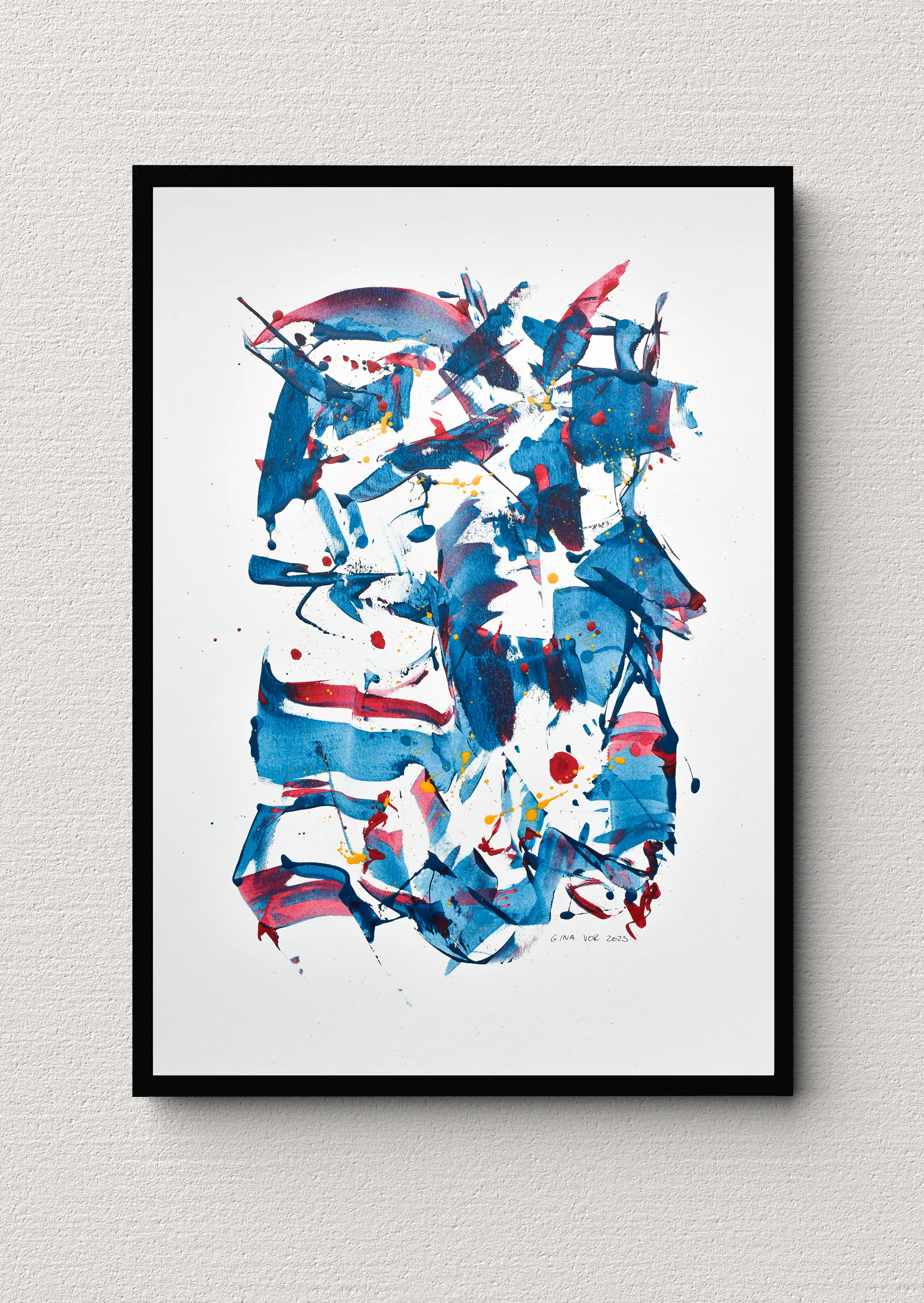 Painting on Paper | Abstract No. 62