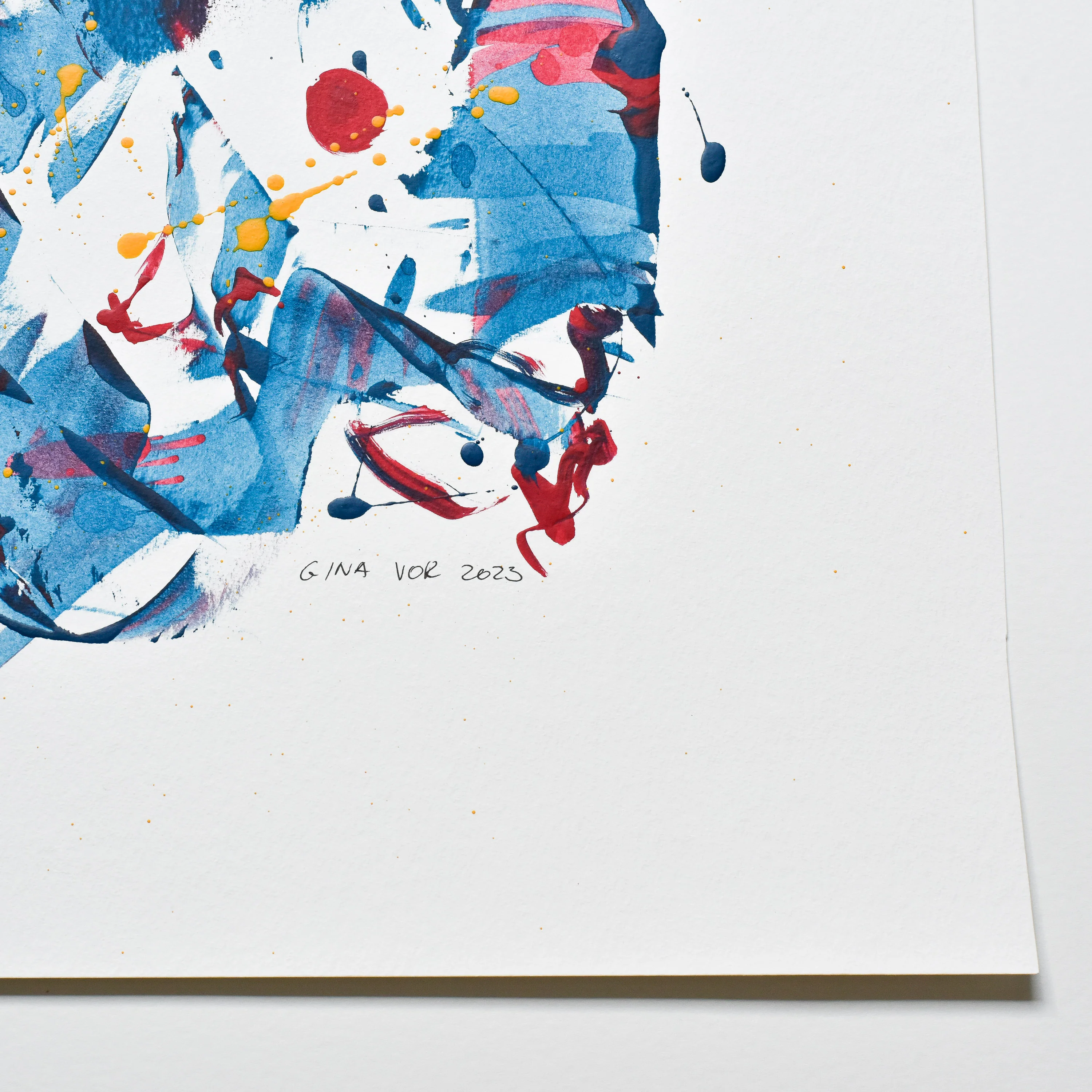 Painting on Paper | Abstract No. 62 - Image 3