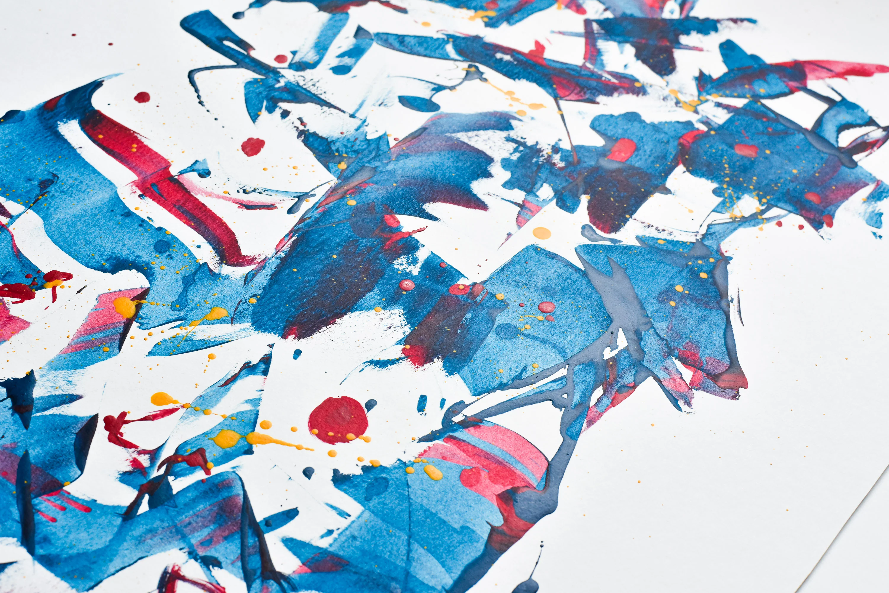 Painting on Paper | Abstract No. 62 - Image 4