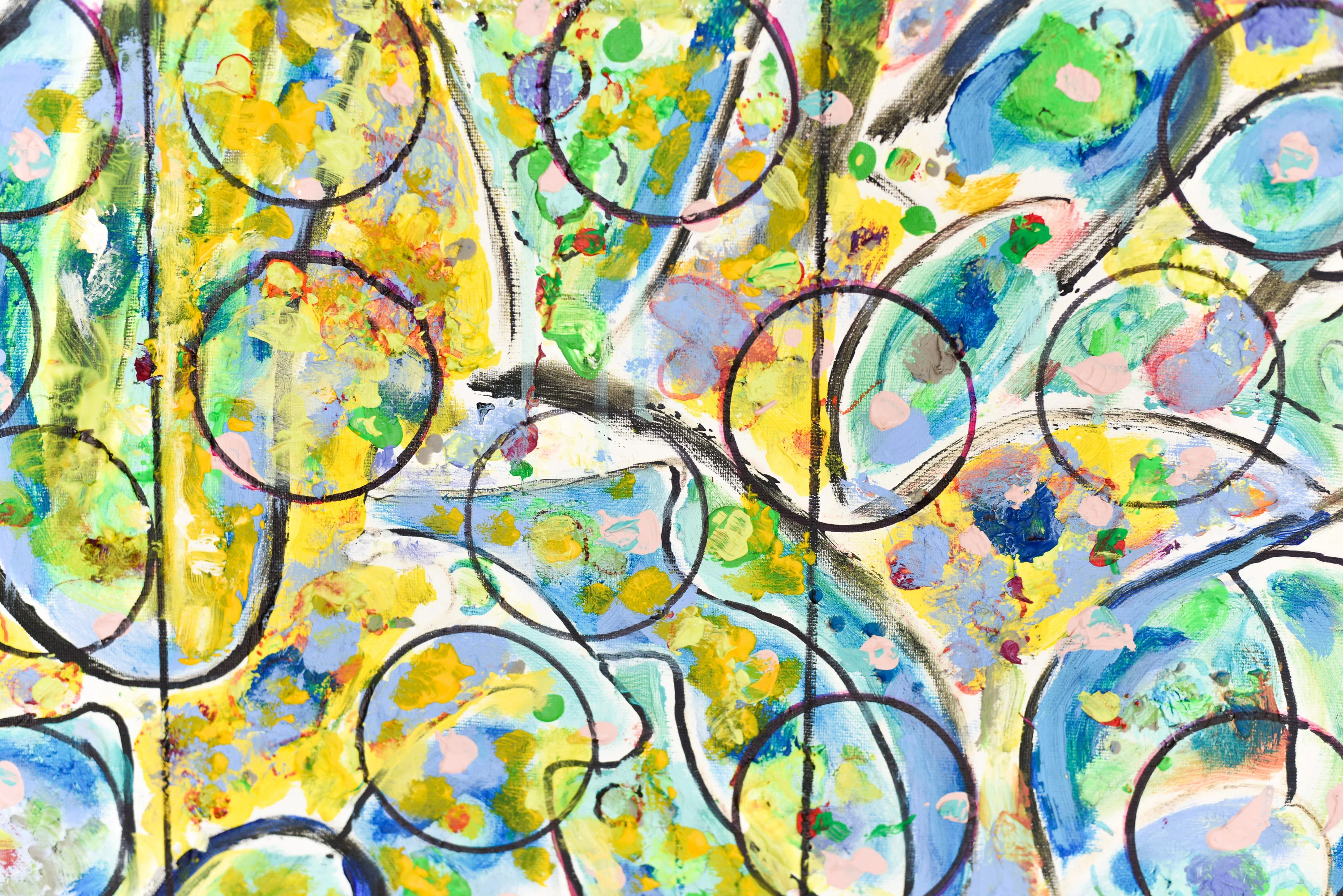Abstract Painting | Yellow Blossom - Image 3