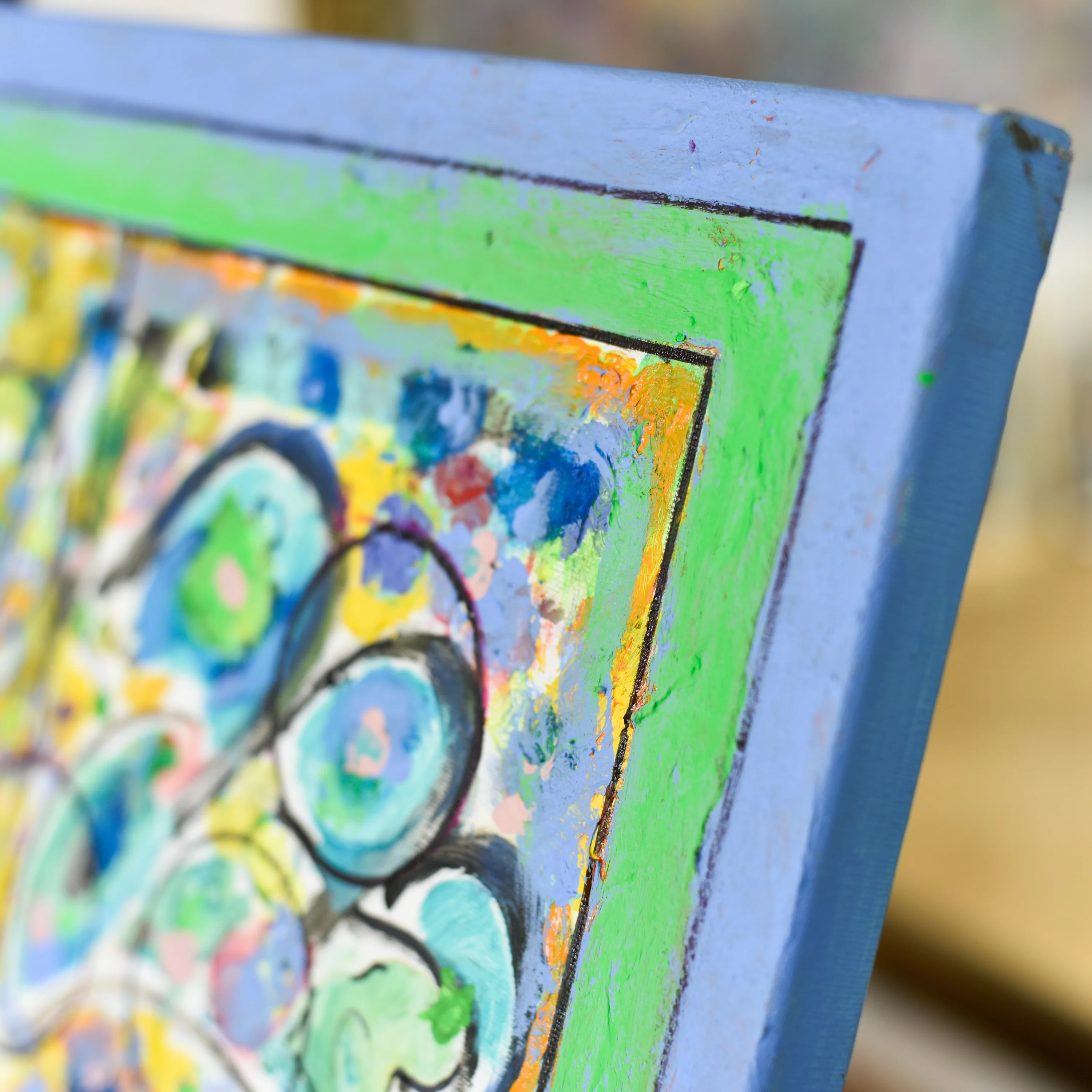 Abstract Painting | Yellow Blossom - Image 4