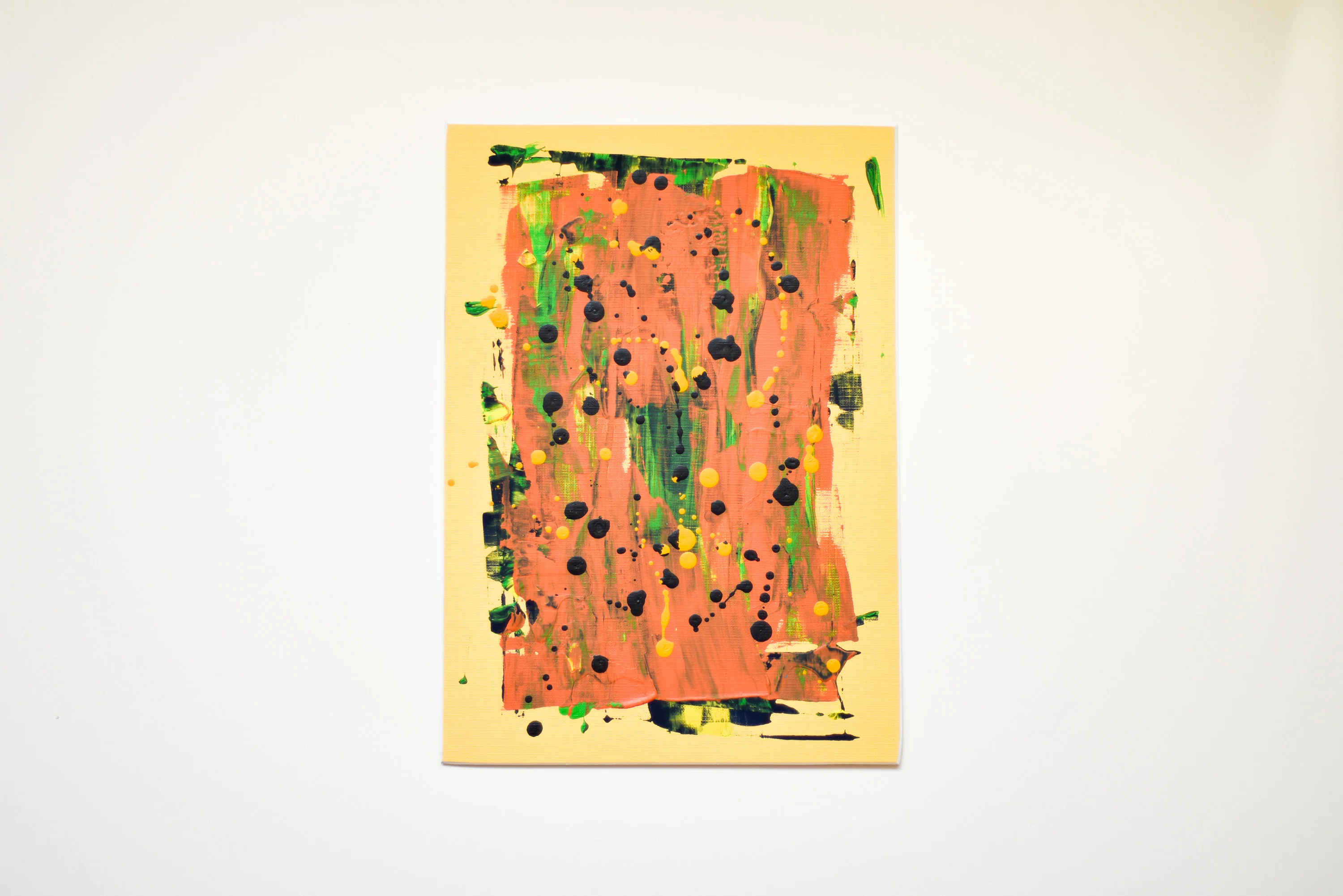 Abstract No. 15 | Painting on Cardboard - Image 4