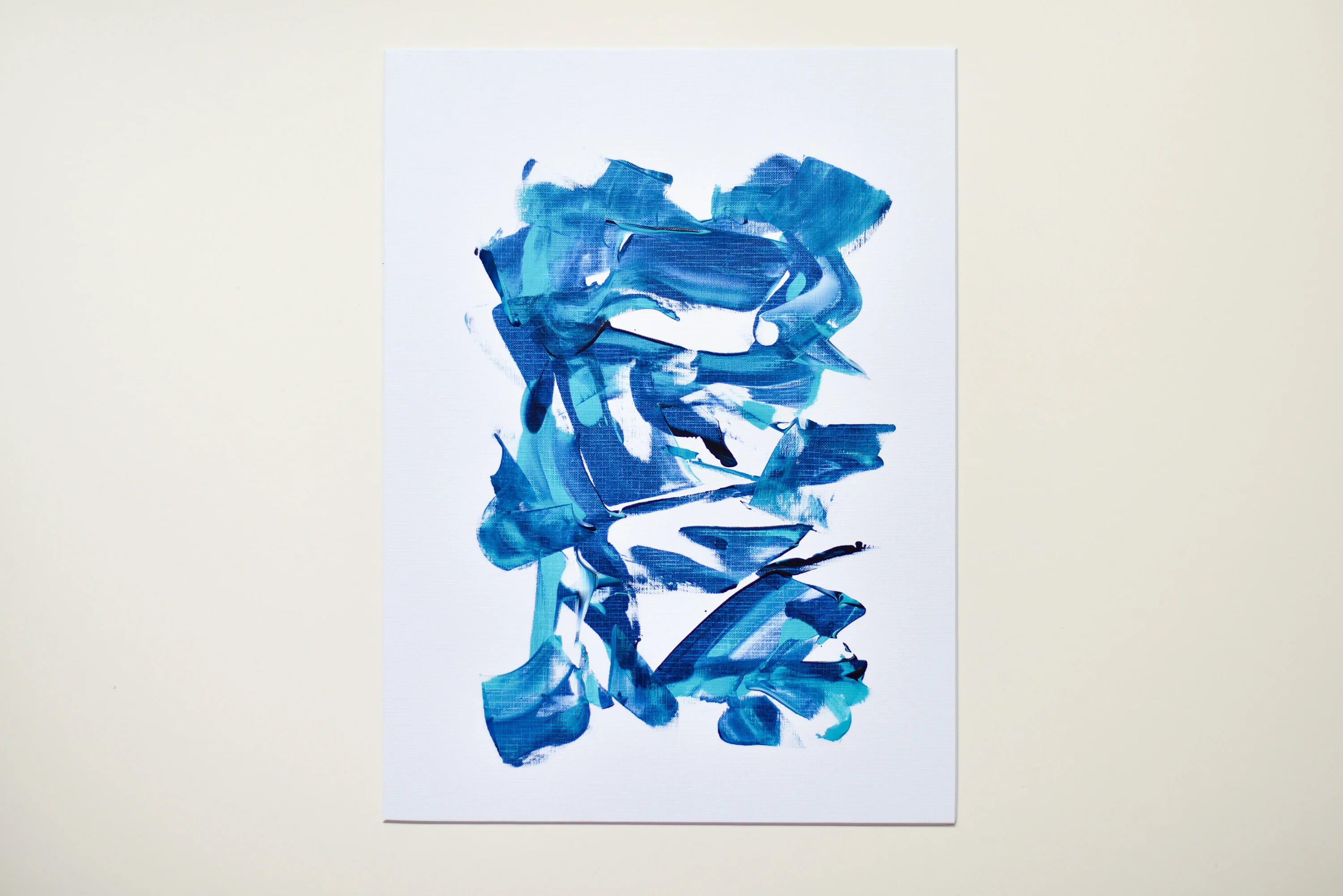 Abstract No. 53 | Painting on Cardboard - Image 4