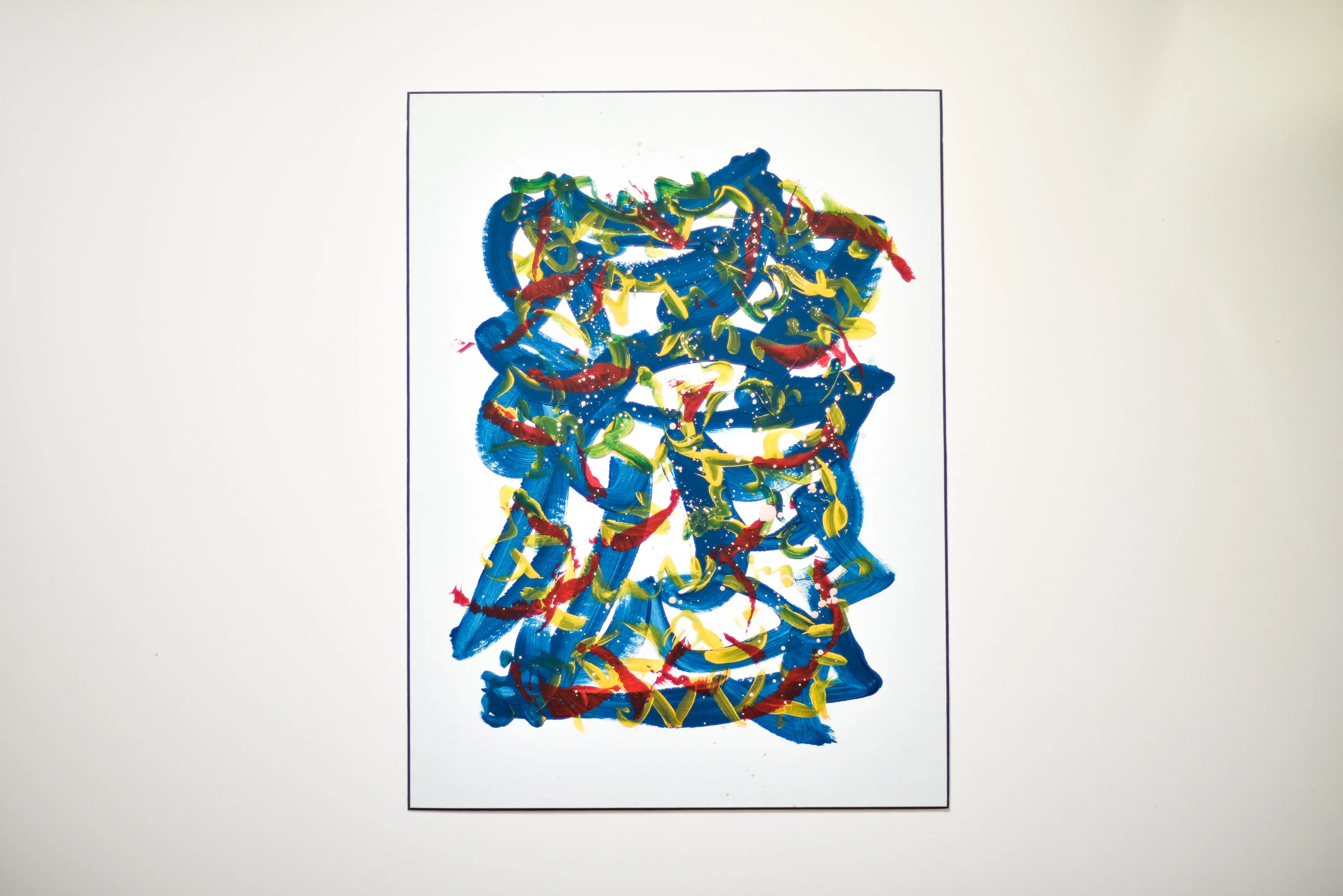 Abstract No. 55 | Painting on Cardboard - Image 3