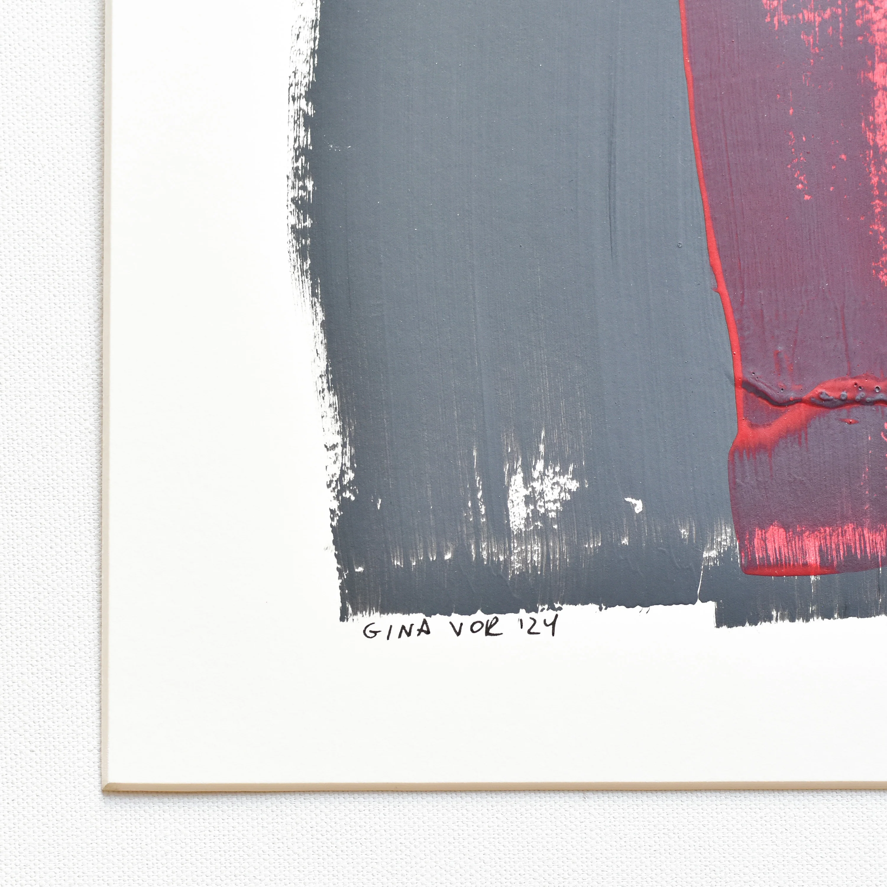 Abstract No. 69 | Painting on Cardboard - Image 5