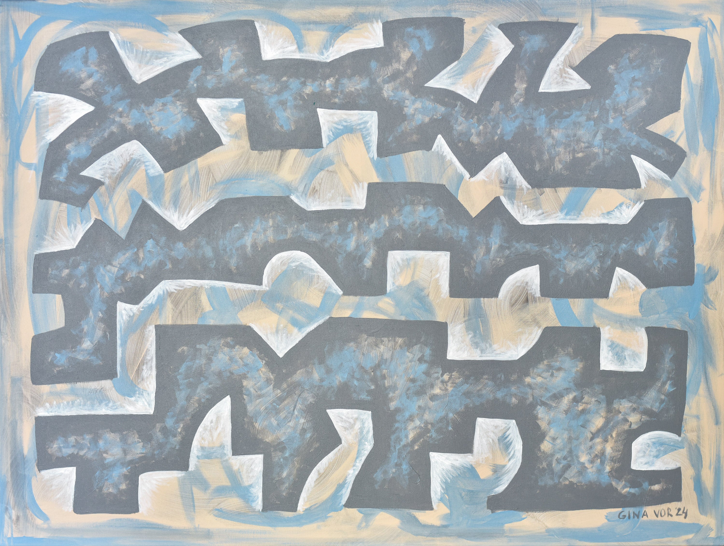 Abstract Painting | Cascades