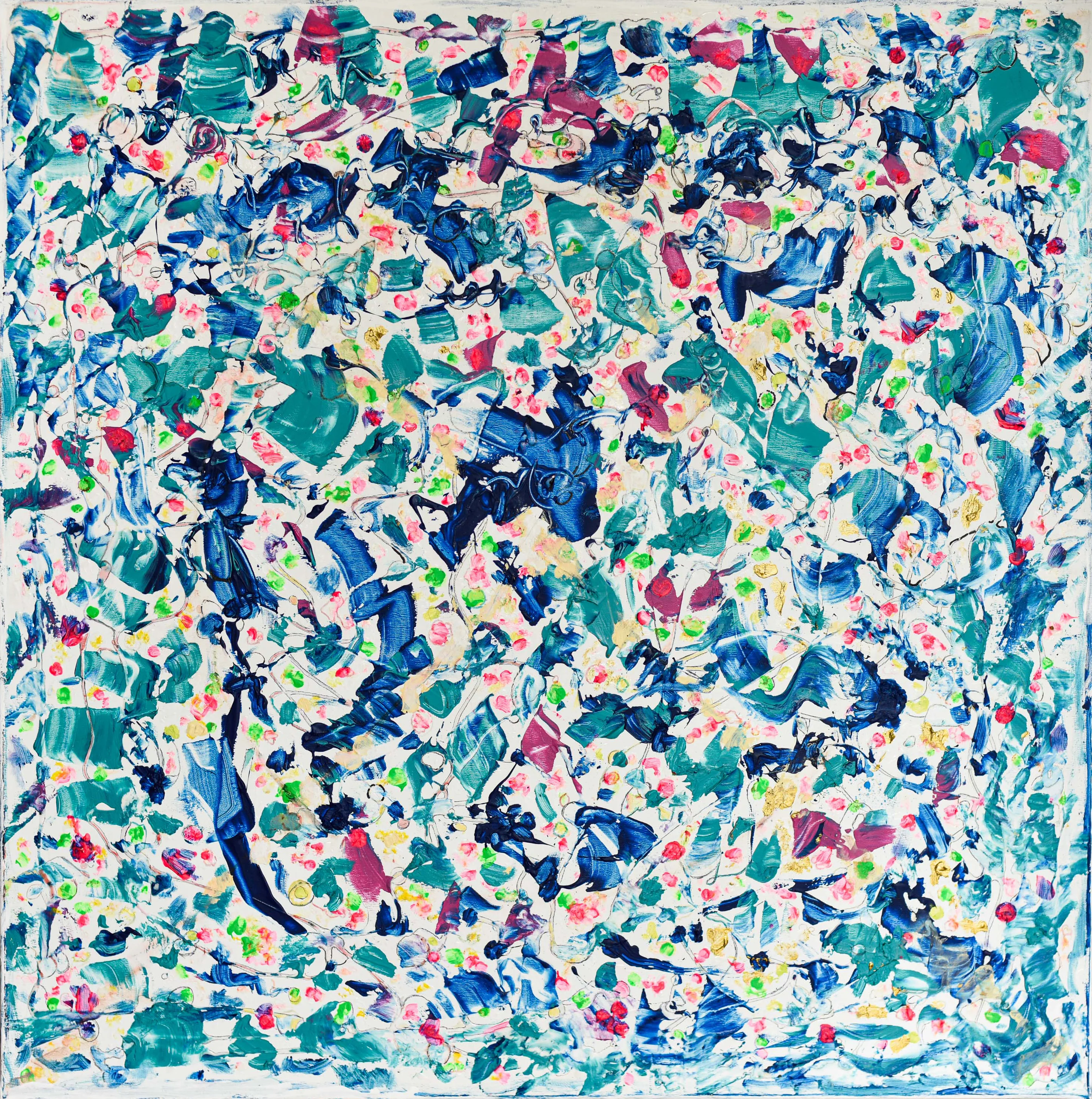 Abstract Painting | Cold Blossom