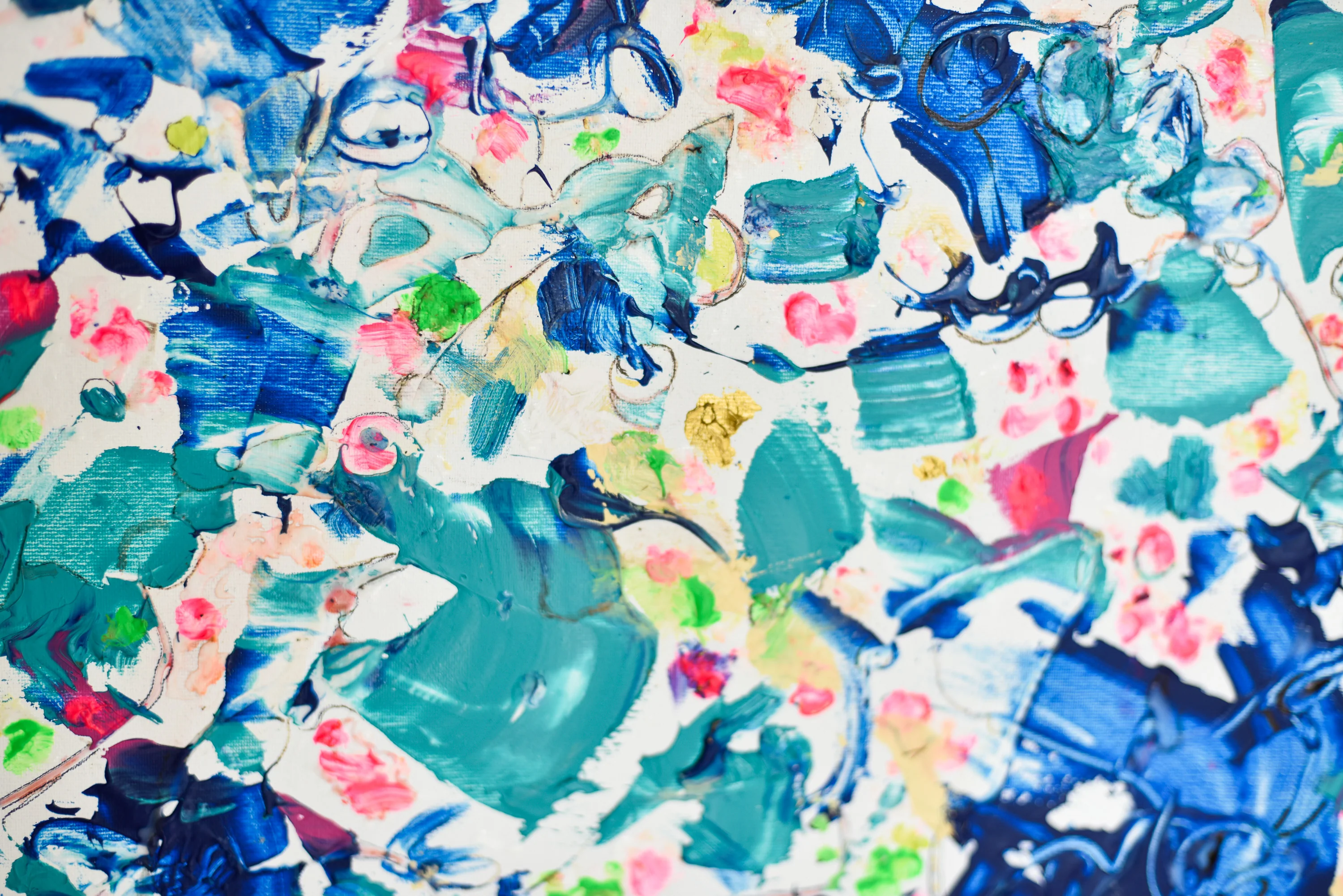 Abstract Painting | Cold Blossom - Image 3