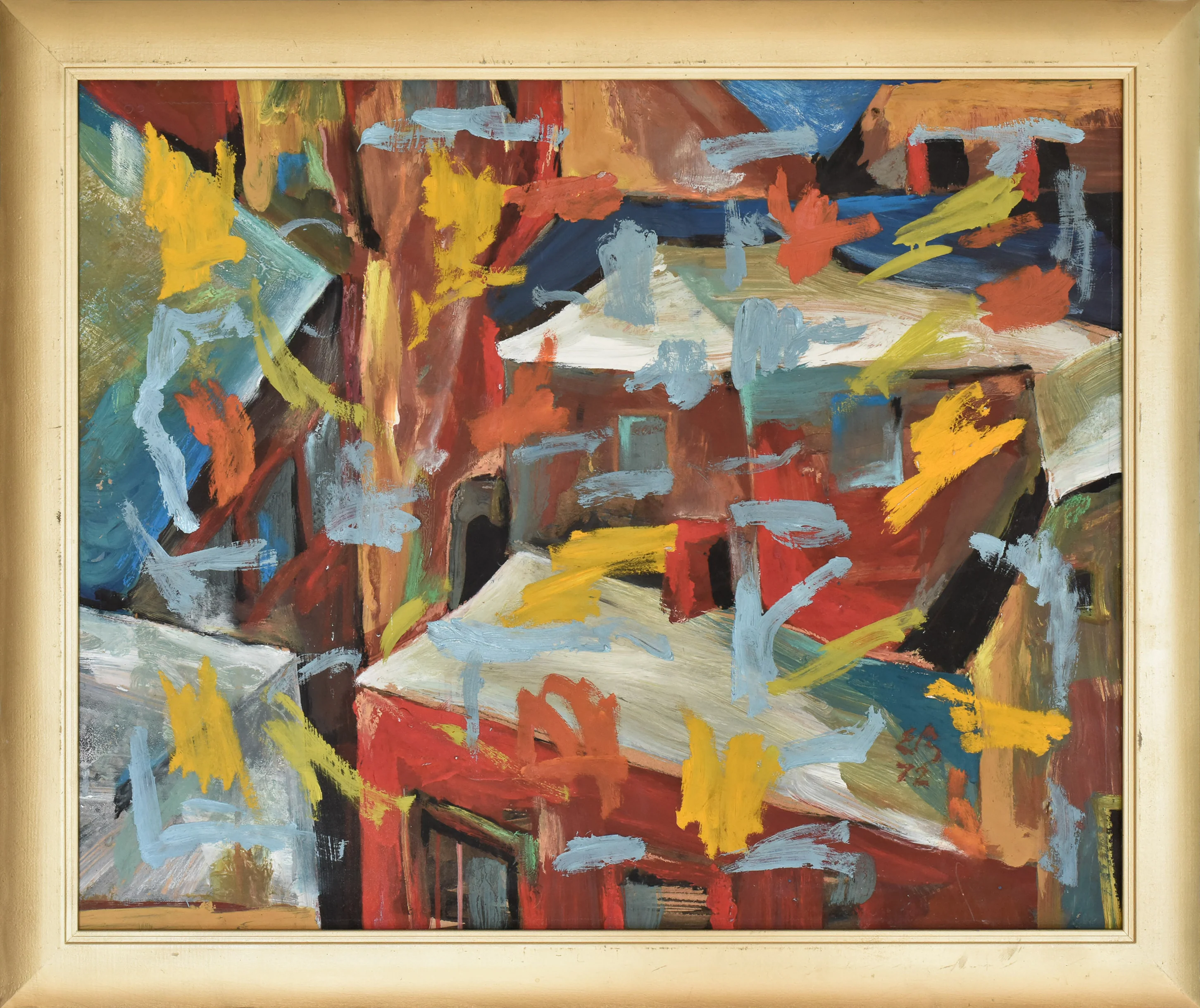 Abstract Painting | Old Town - Image 2