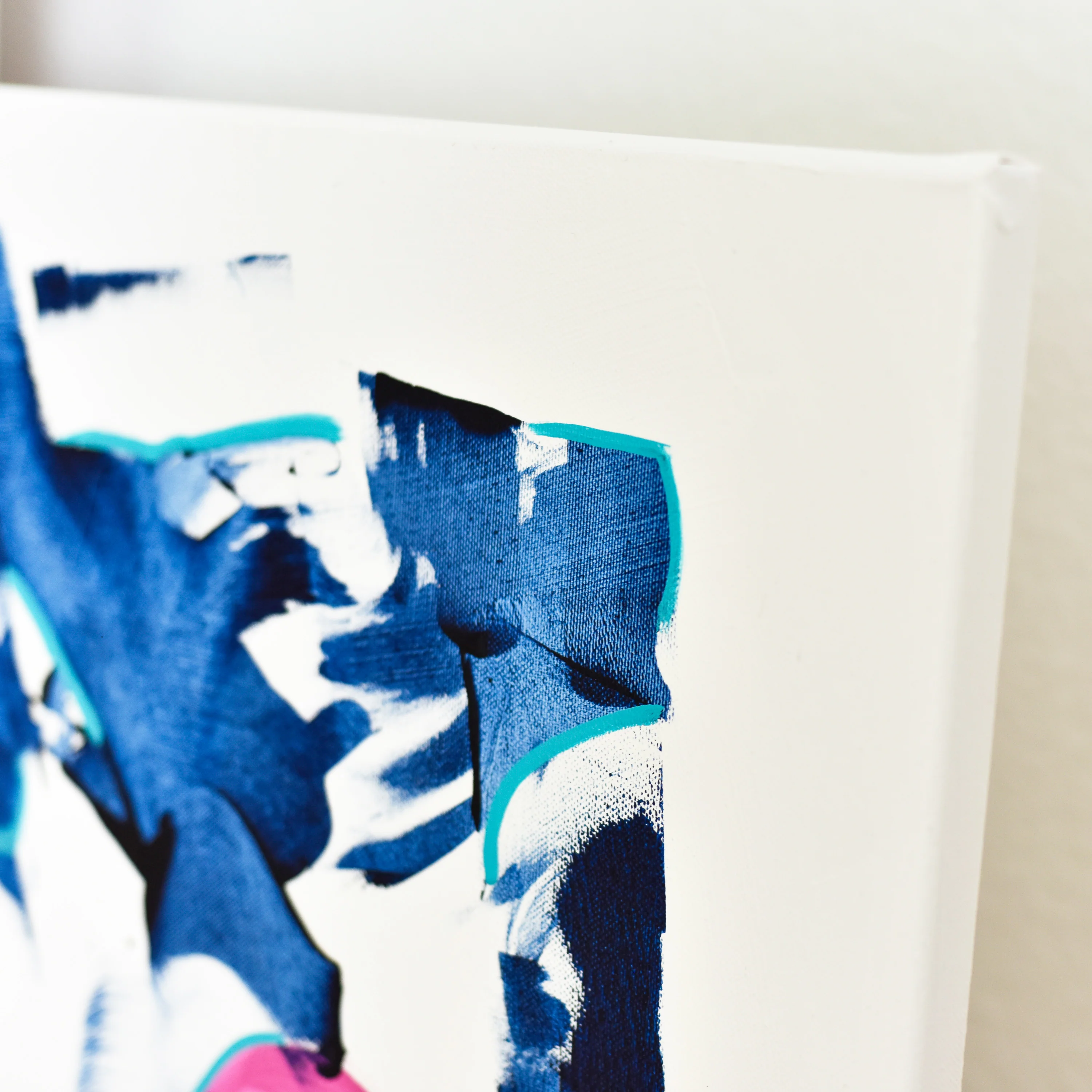 Abstract Painting | Prussian Blue 16 - Image 4
