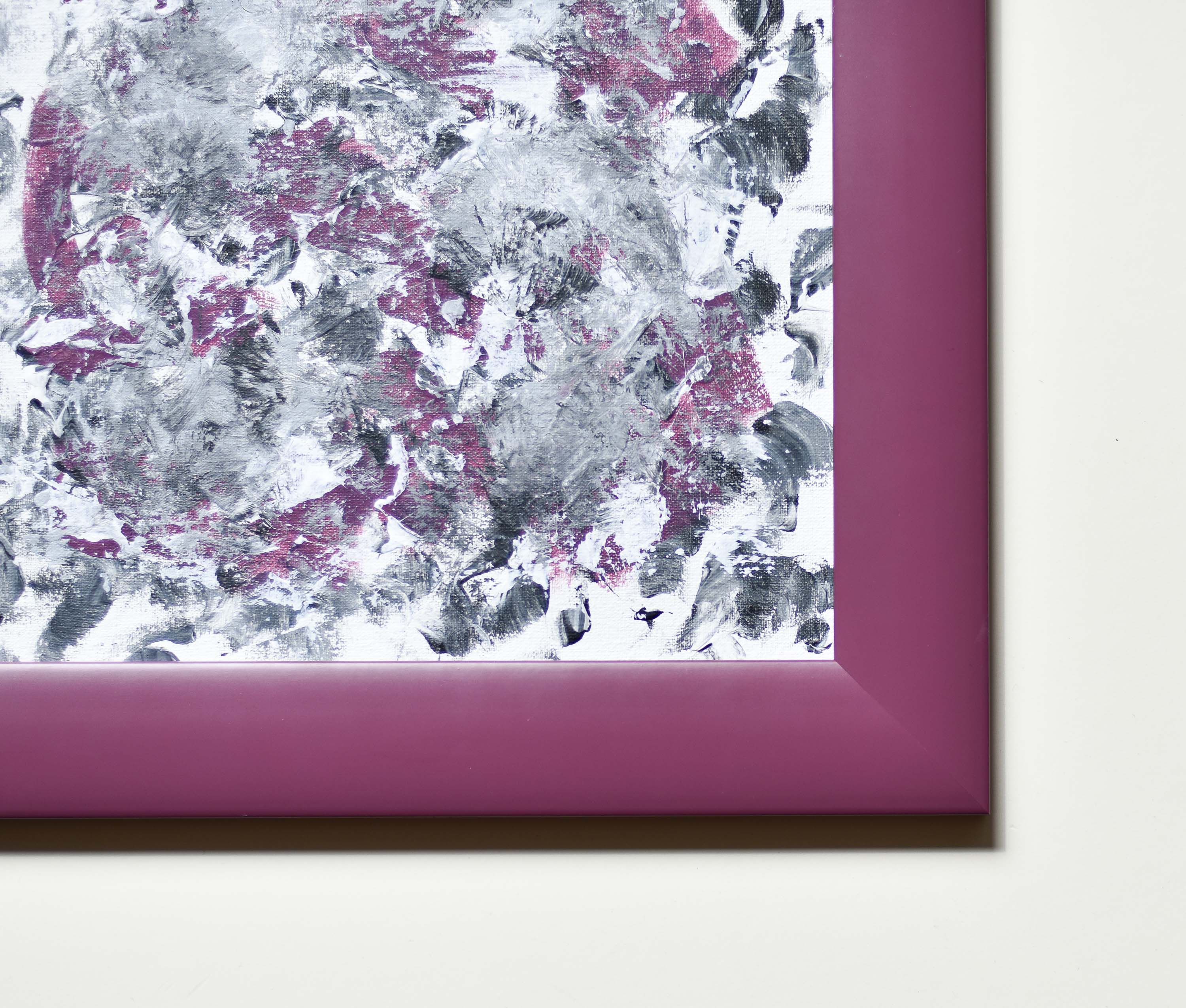Abstract Painting | Purple Rain - Image 4