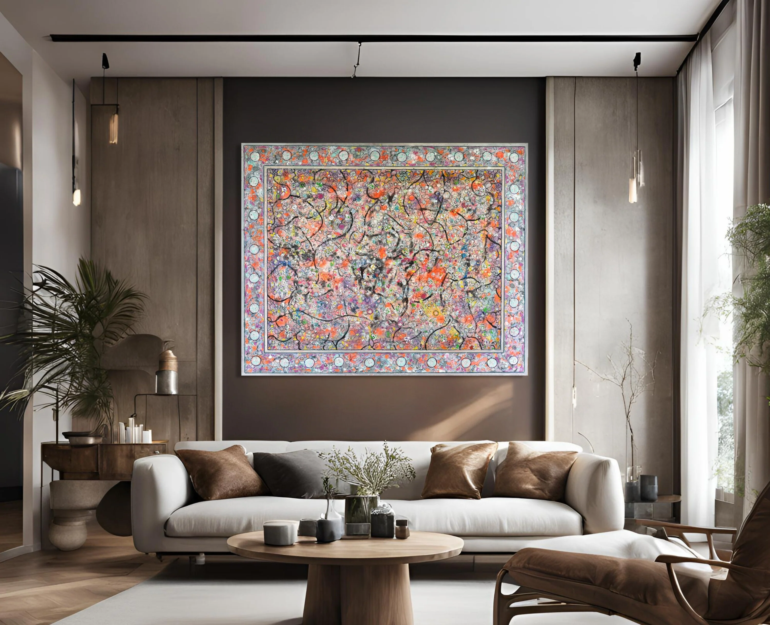 Abstract Painting | Reflections - Image 2