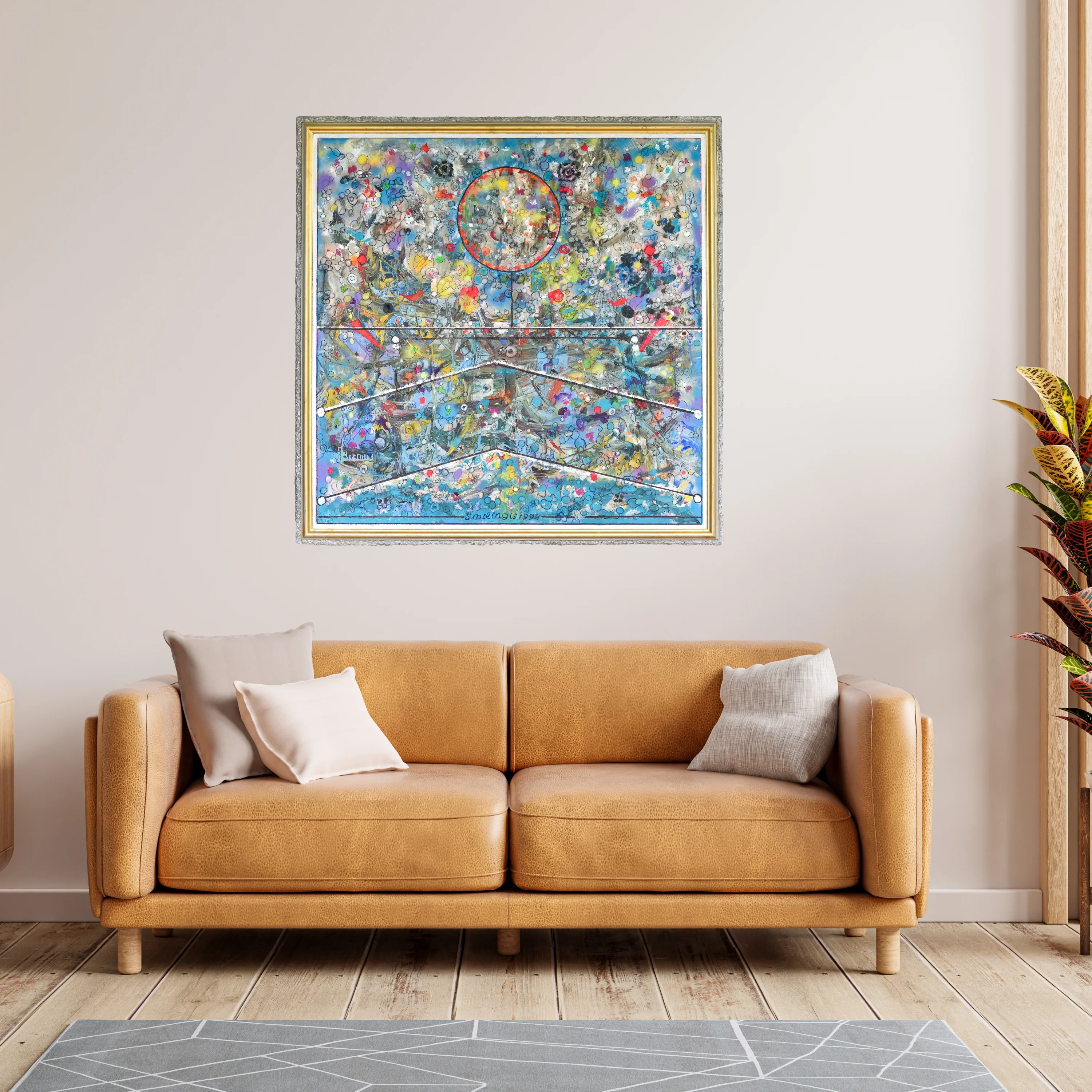 Abstract Painting | Sunset - Image 2
