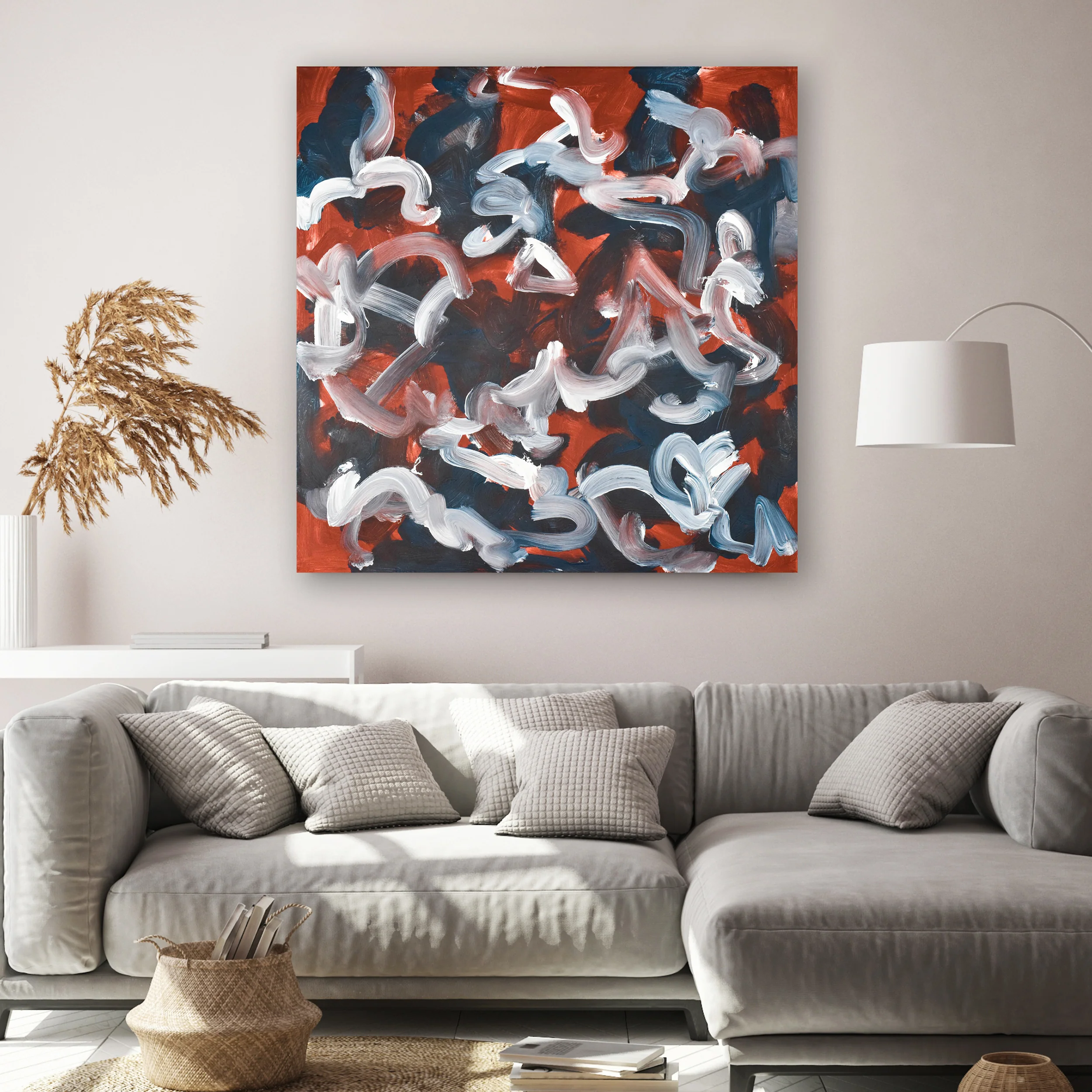 Abstract Painting | Terra Cotta