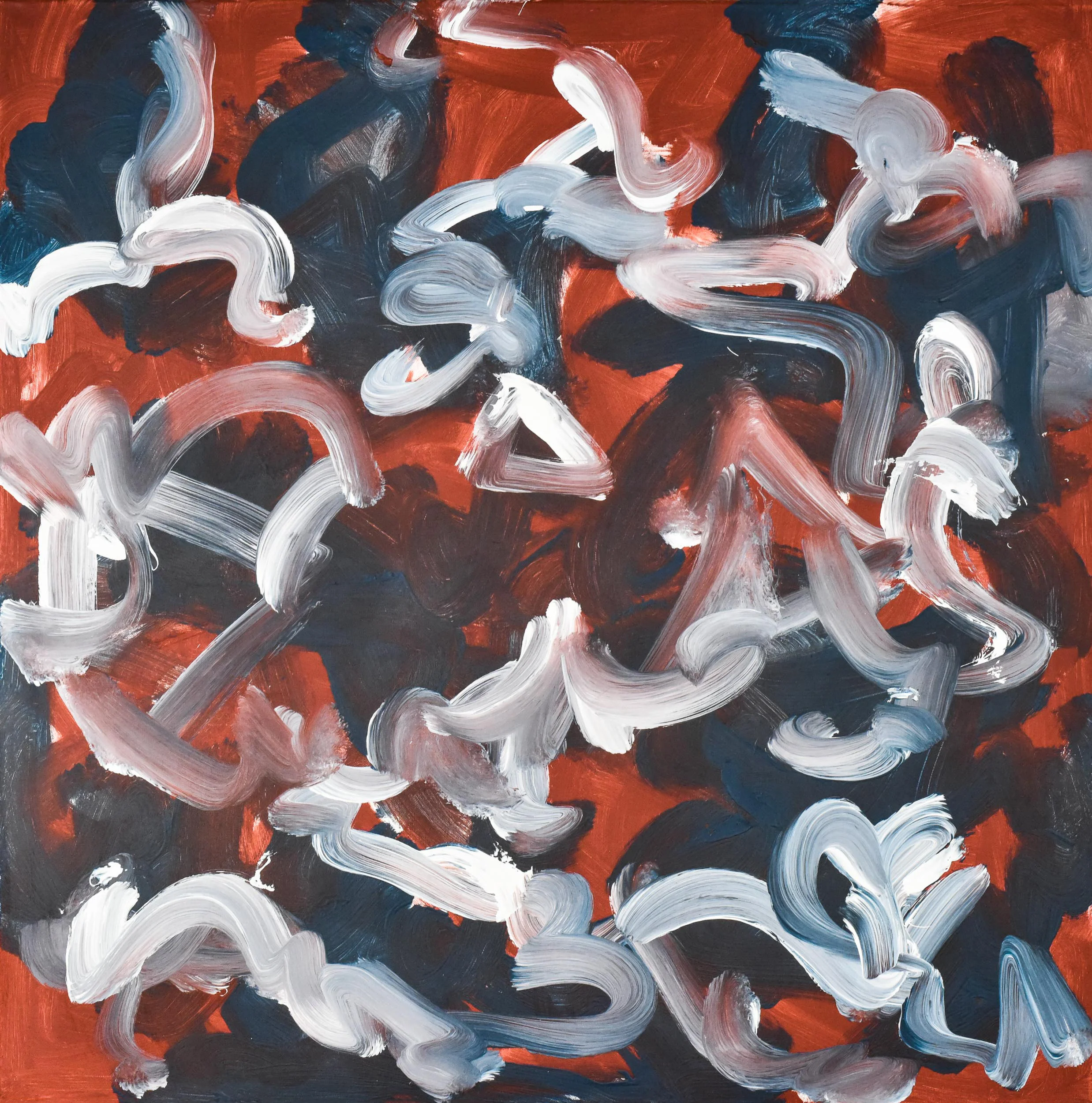 Abstract Painting | Terra Cotta - Image 2