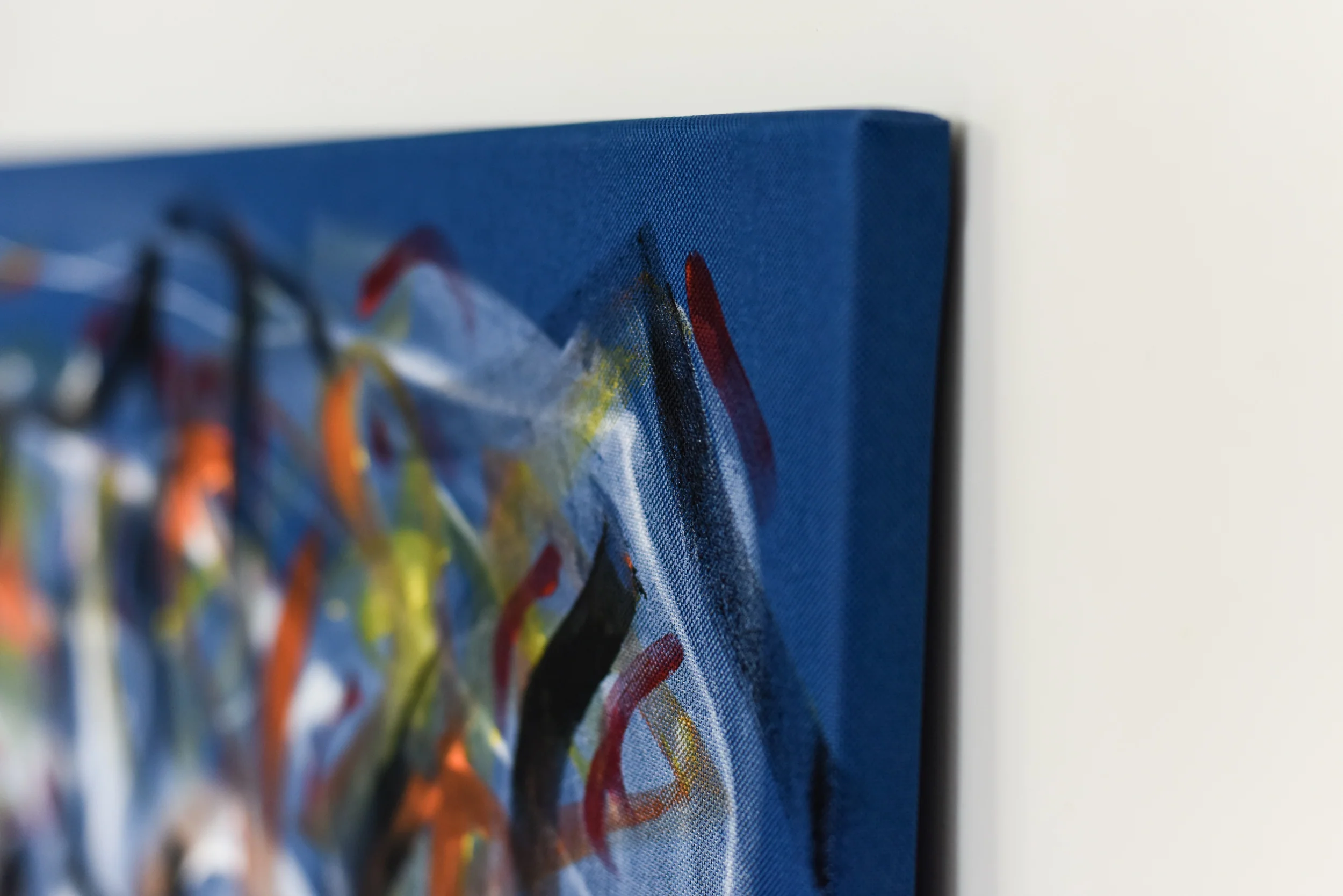 Painting | Blue Abstract No. 2 - Image 3