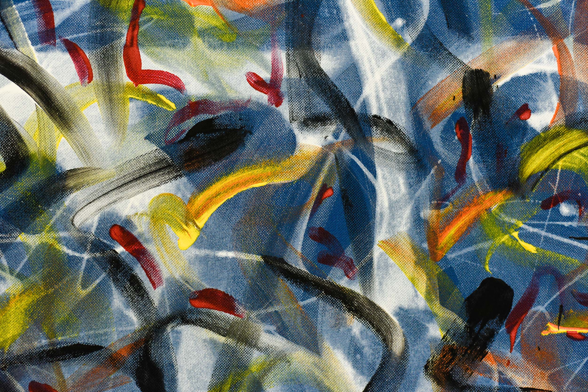Painting | Blue Abstract No. 2 - Image 4