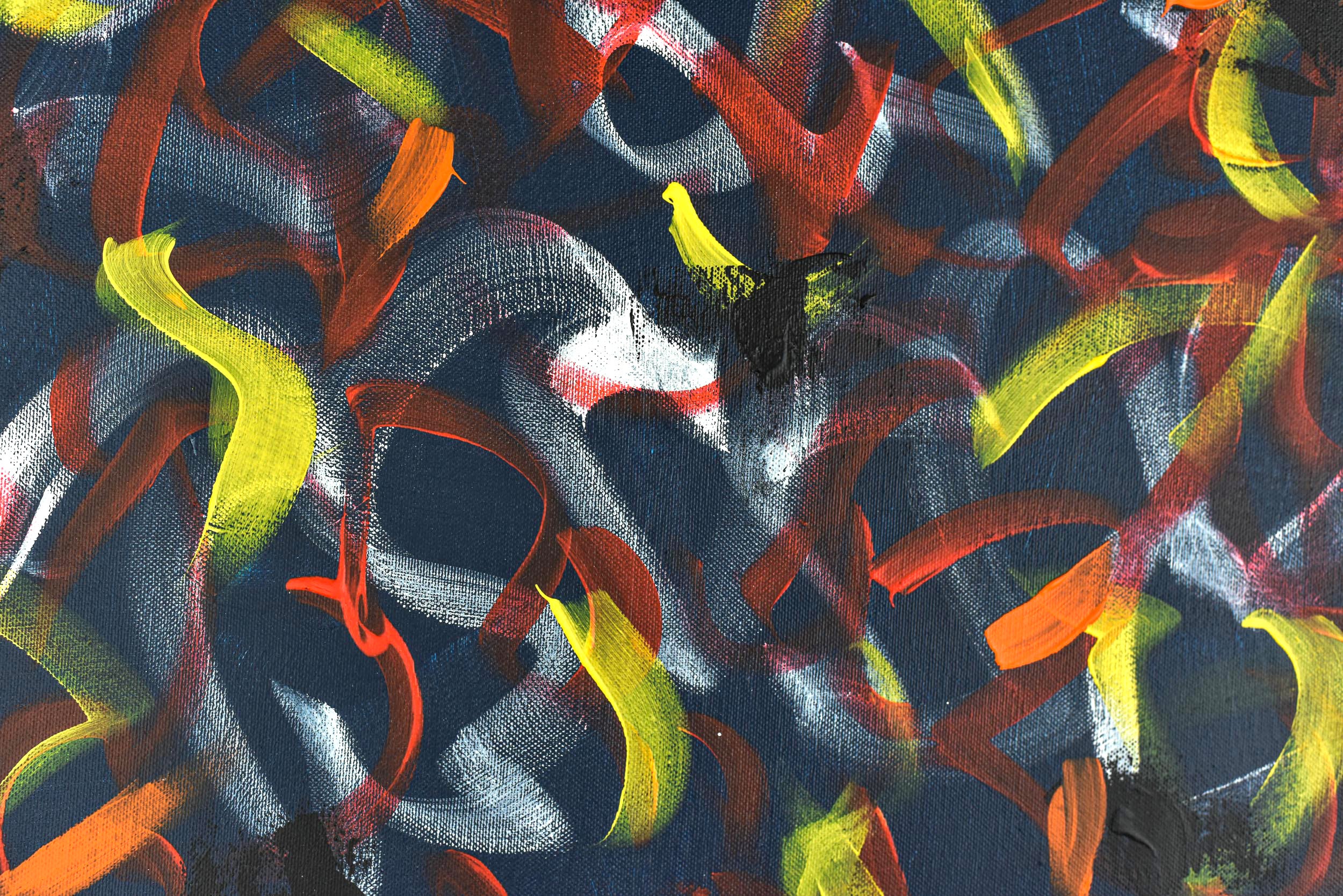 Painting | Blue Abstract No. 5 - Image 3