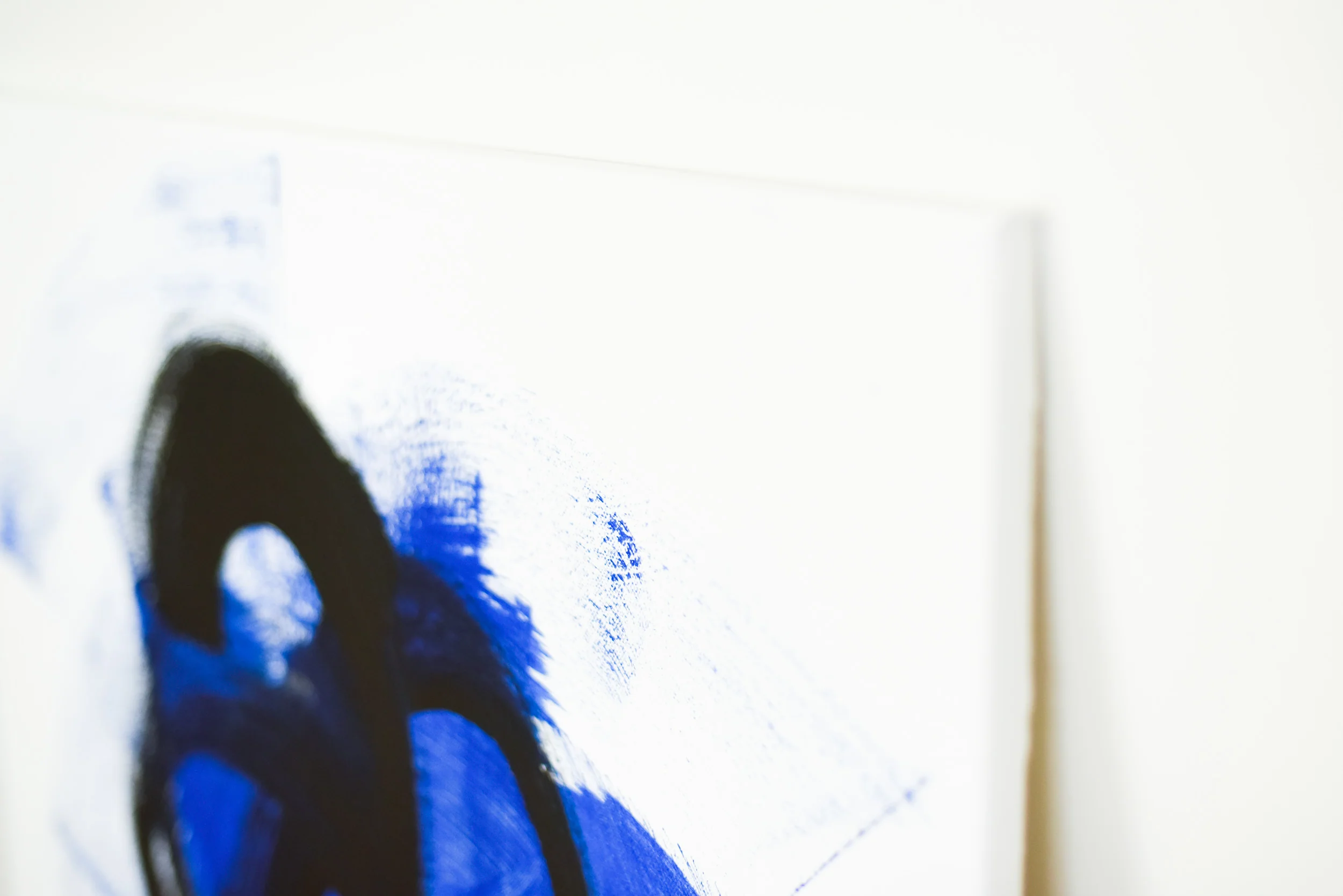 Abstract Painting | Blue Sign No. 2 - Image 4