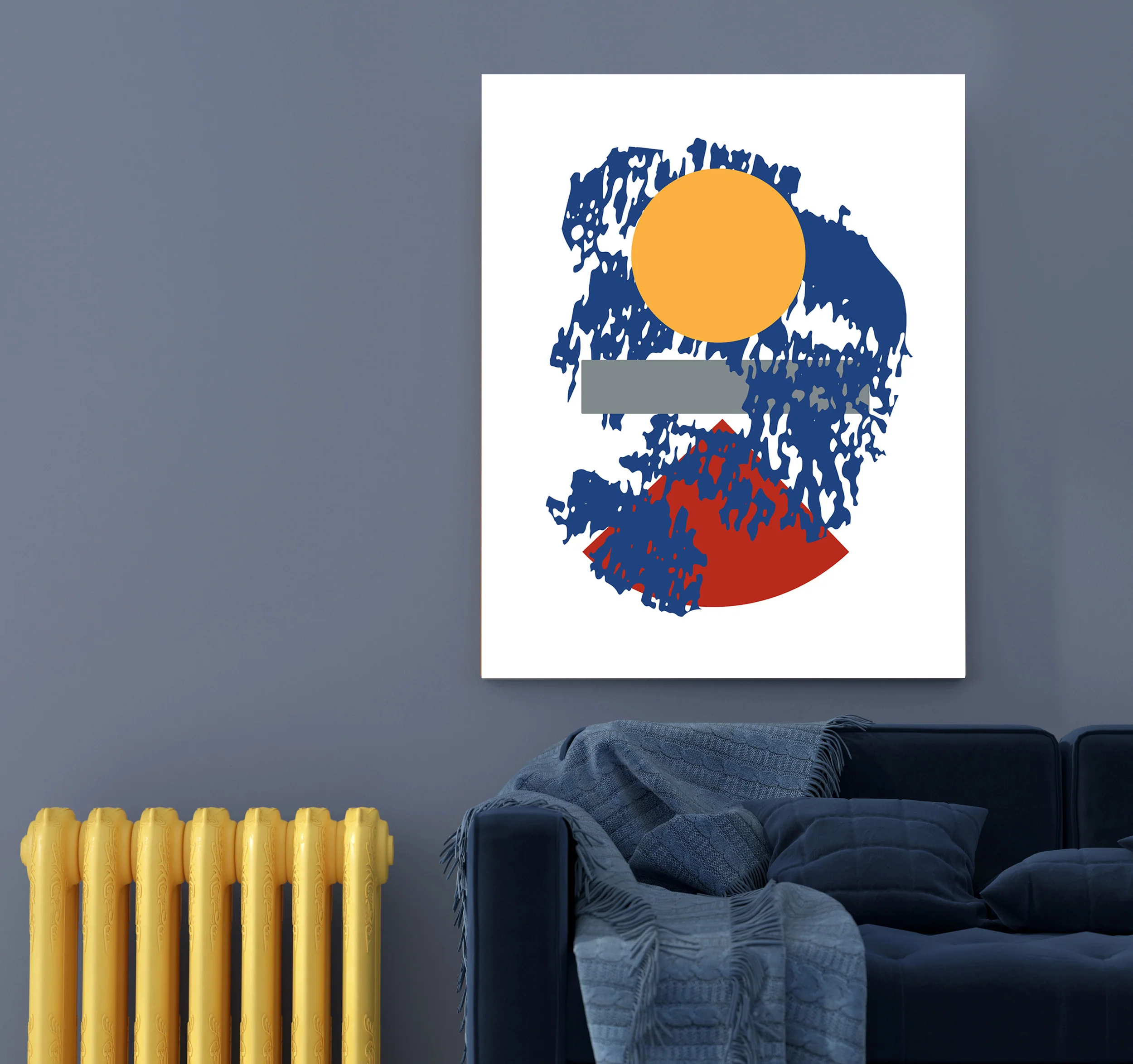 Printable Art | Flying Shapes 1 - Image 3