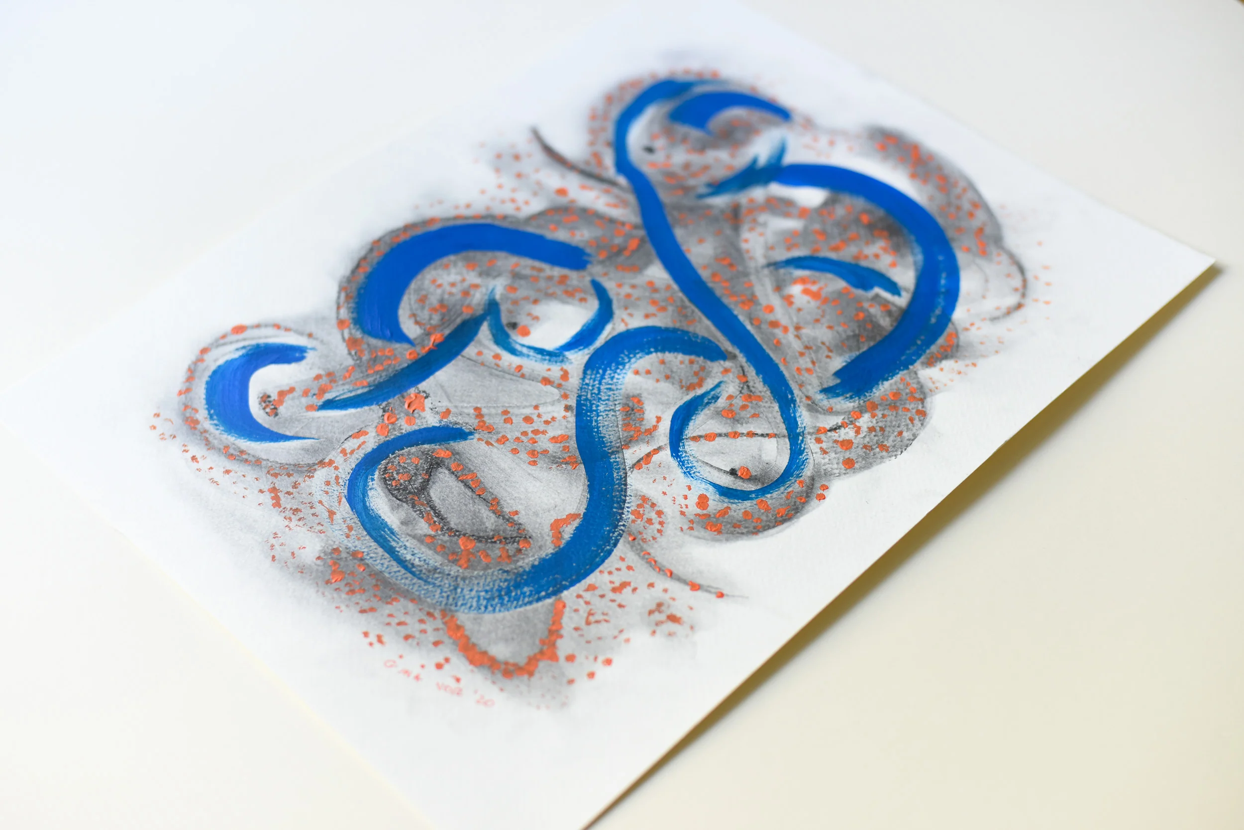 Painting on Paper | Abstract No. 5 - Image 2