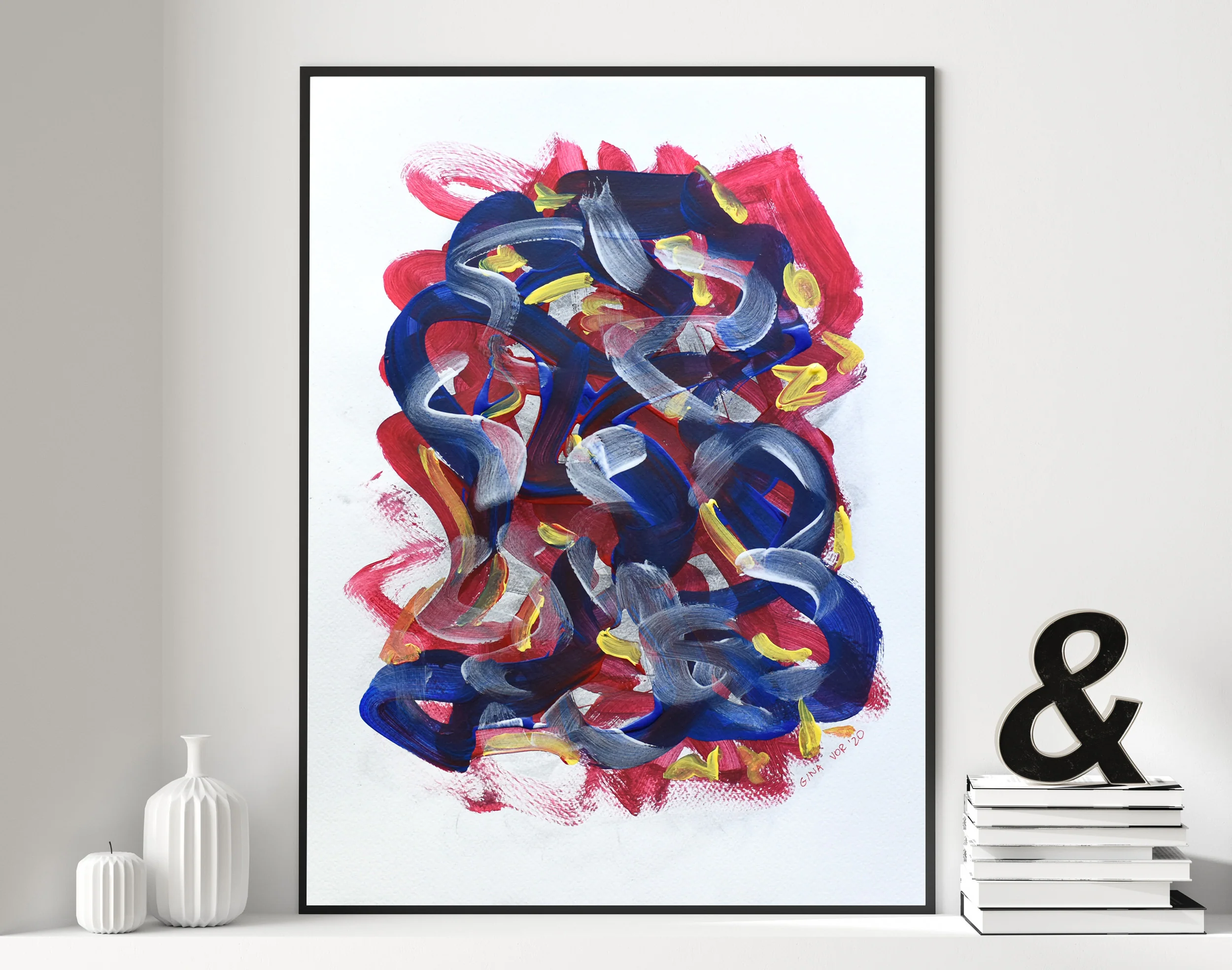 Painting on Paper | Abstract No. 6