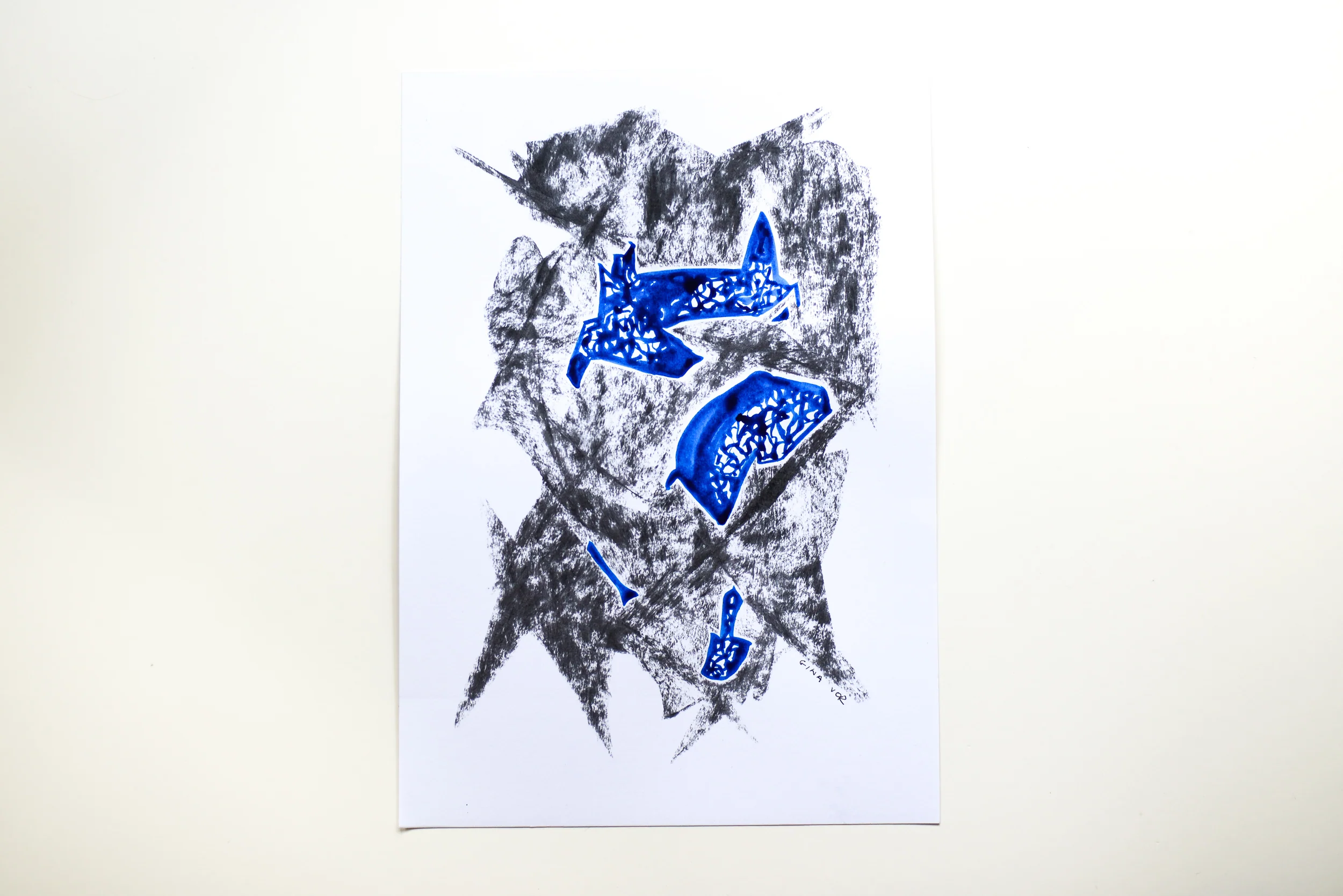 Charcoal Drawing | Brain Power 3 - Image 2
