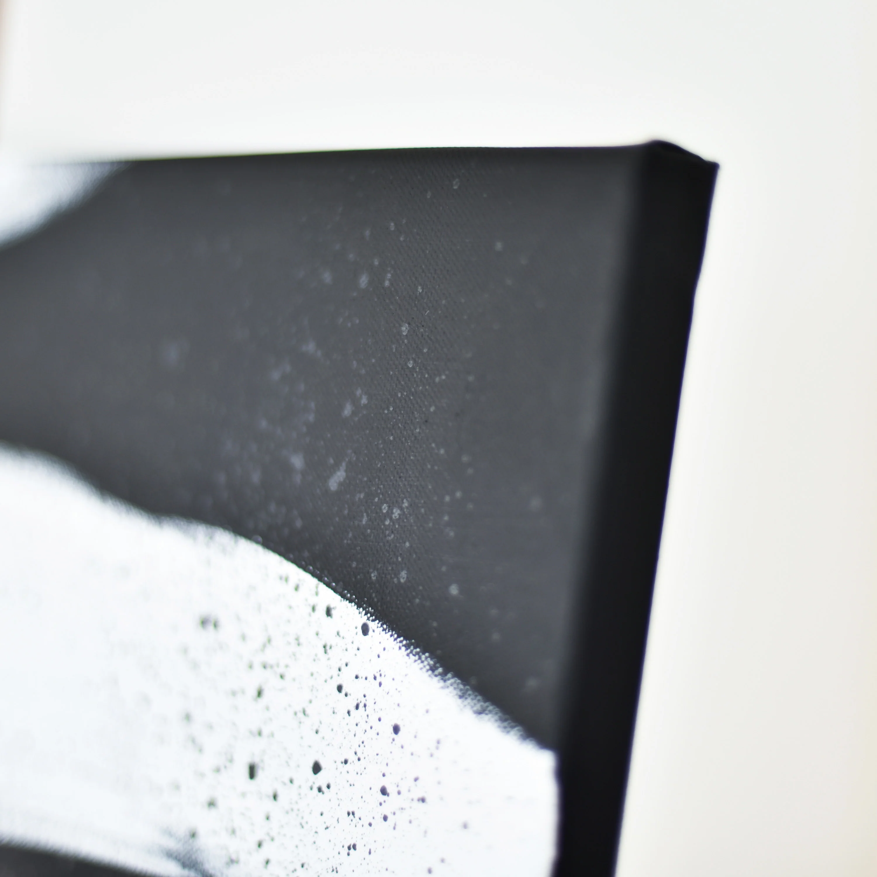 Abstract Painting | White And Black 4 - Image 3