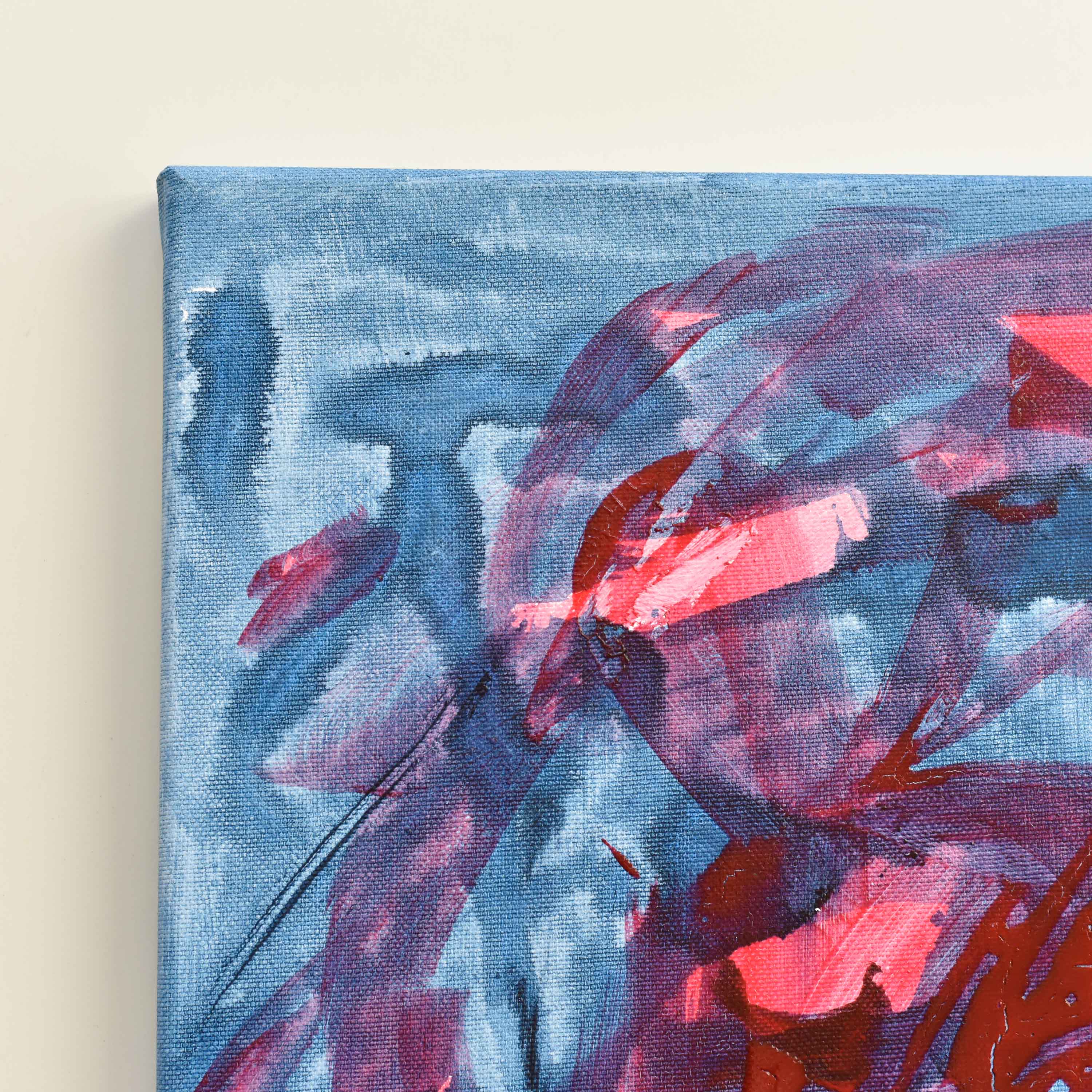 Abstract Painting | Aqua 1 - Image 3