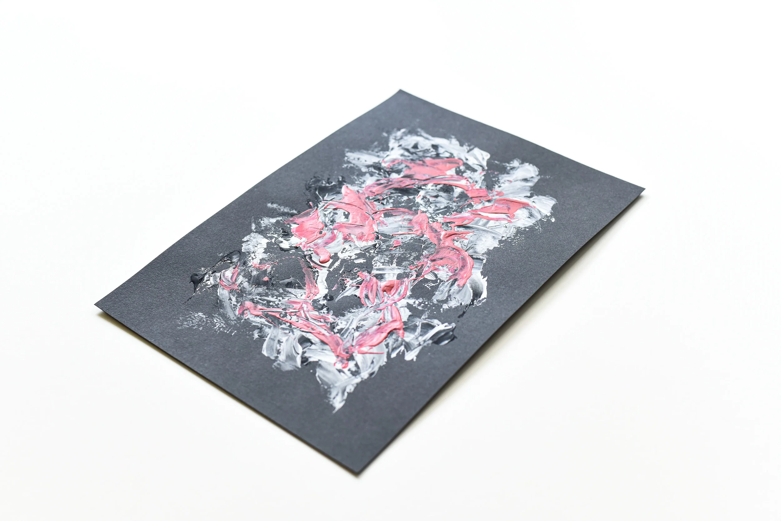 Painting on Paper | Black Art 3 - Image 2