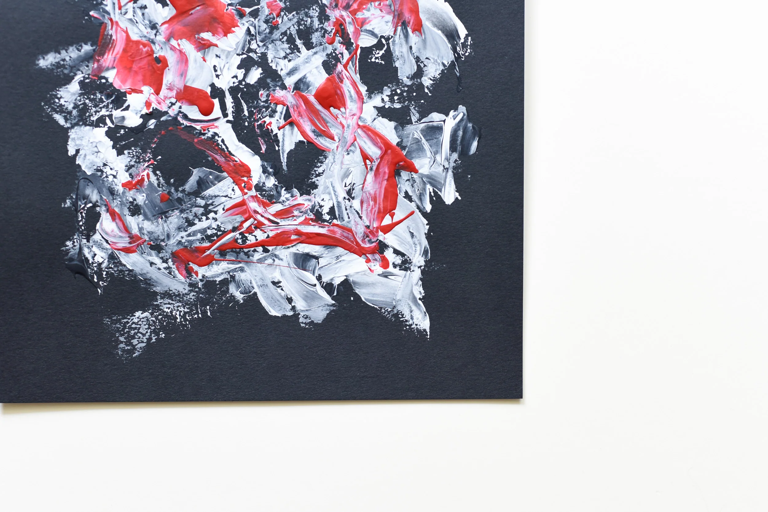 Painting on Paper | Black Art 3 - Image 4
