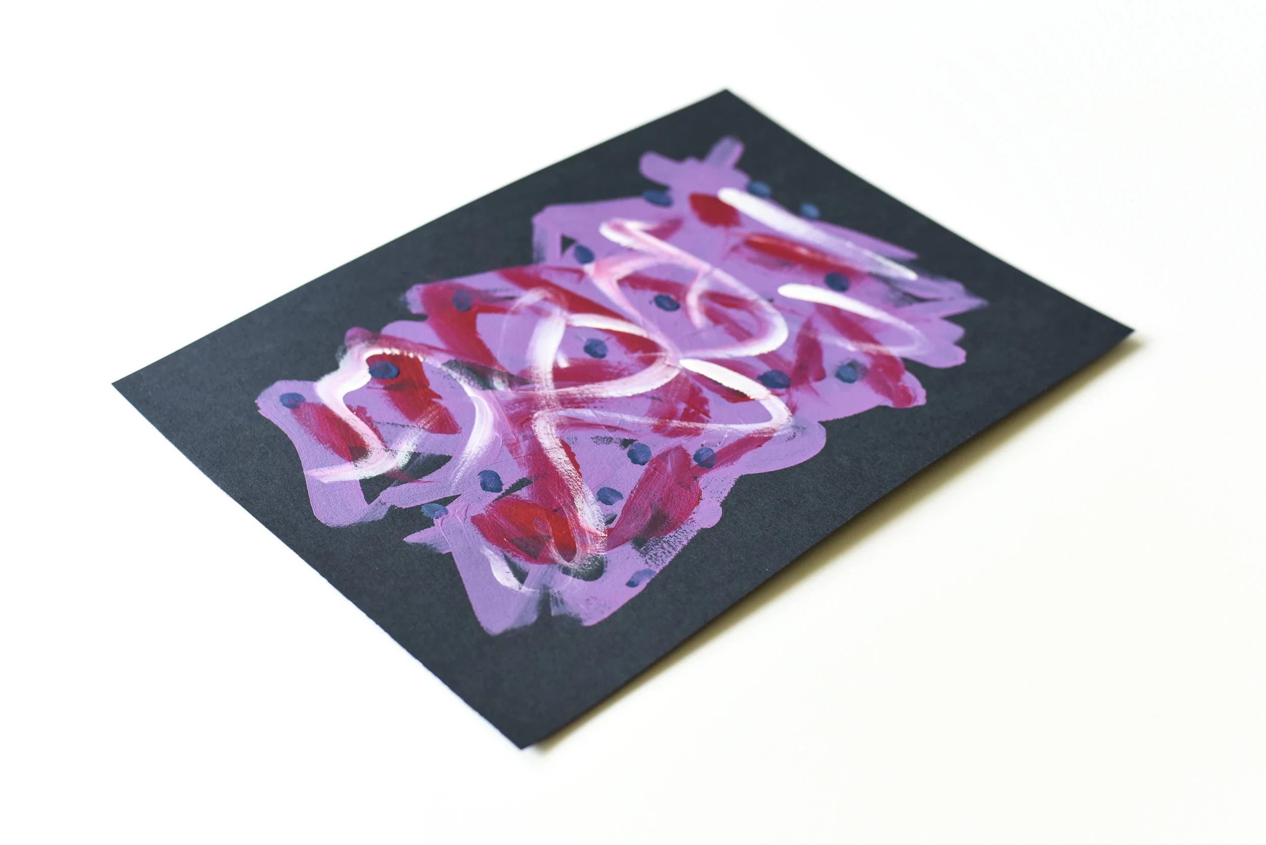 Painting on Paper | Black Art 5 - Image 2