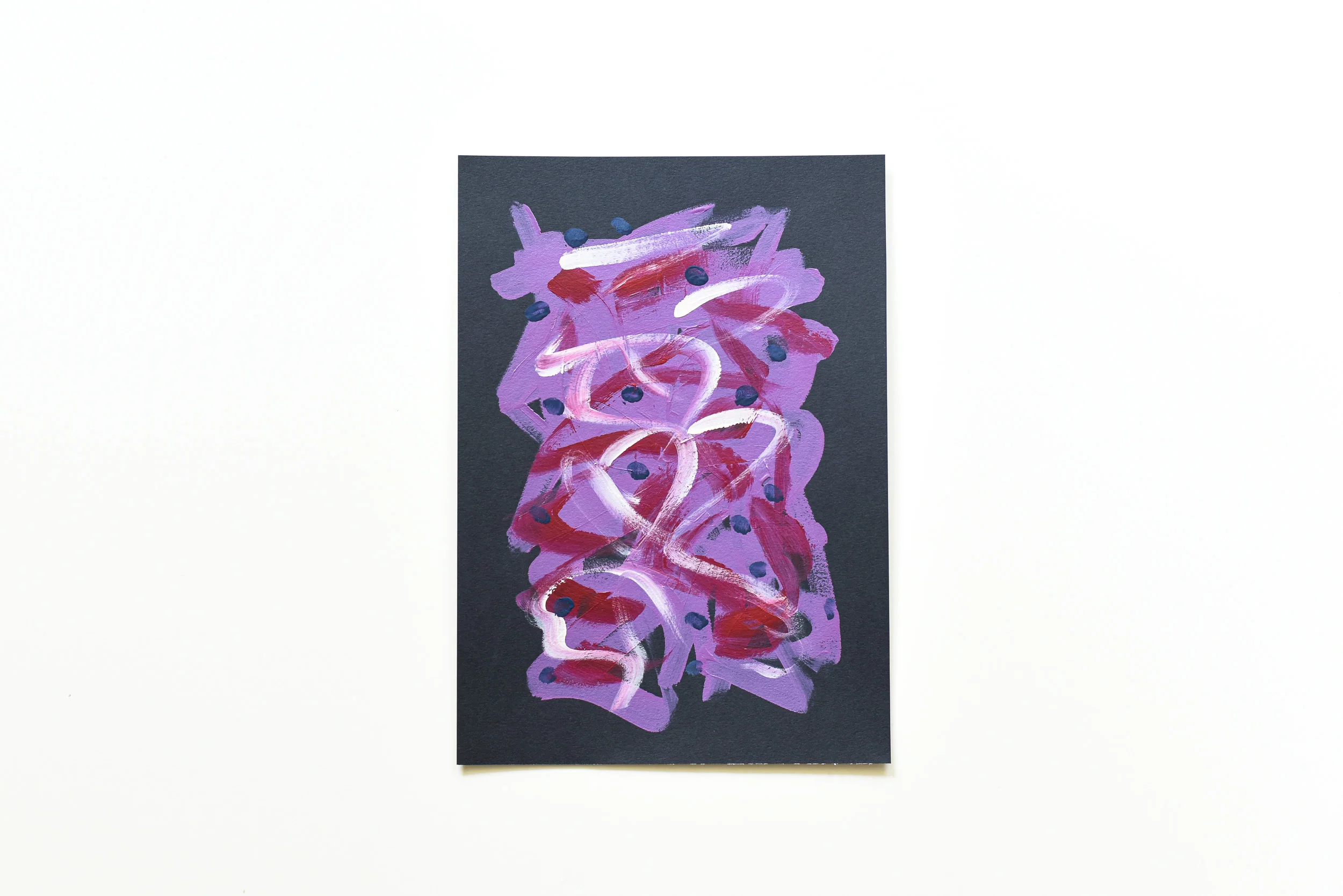 Painting on Paper | Black Art 5 - Image 3