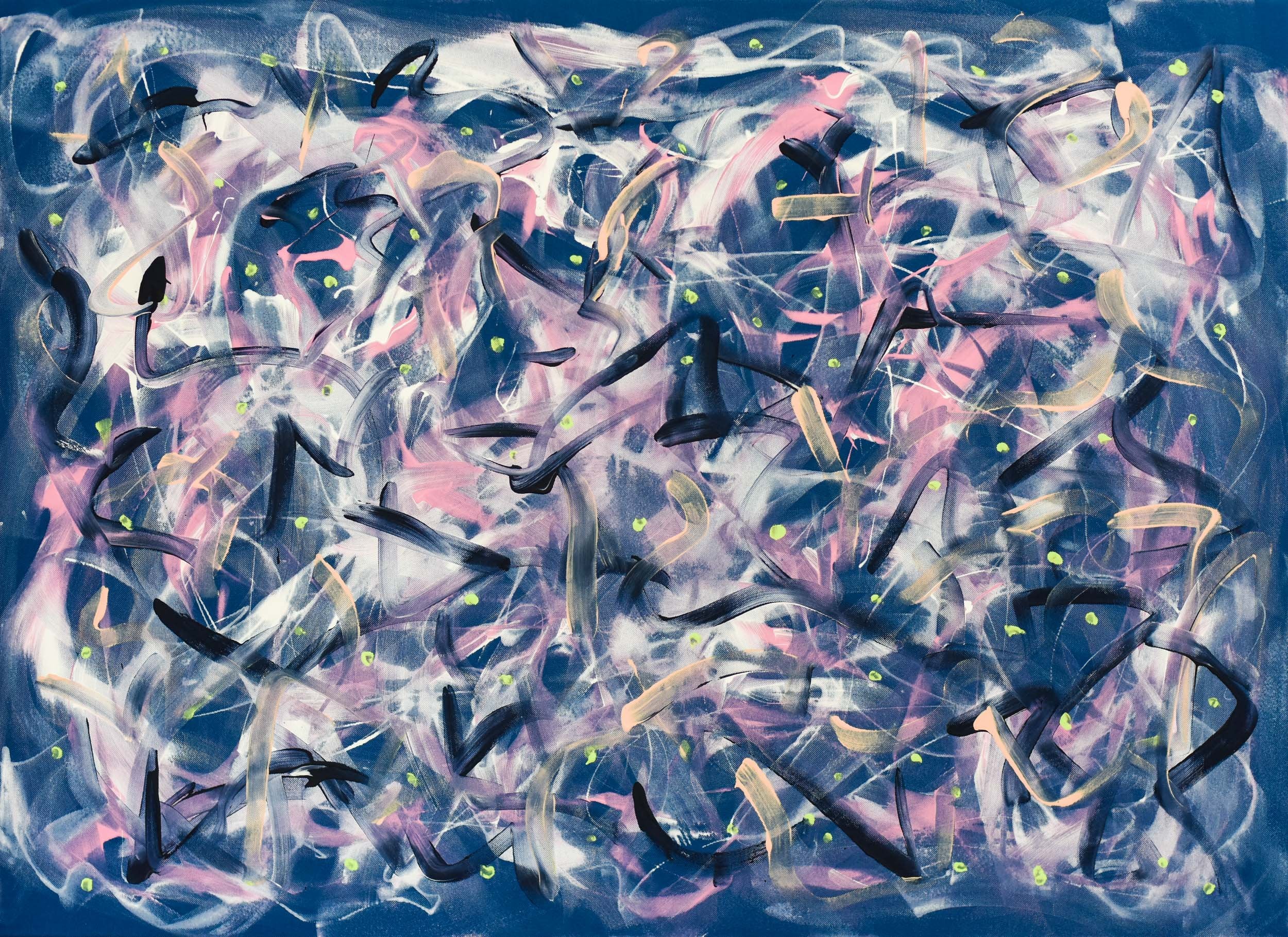 Painting | Blue Abstract No. 1 - Image 2