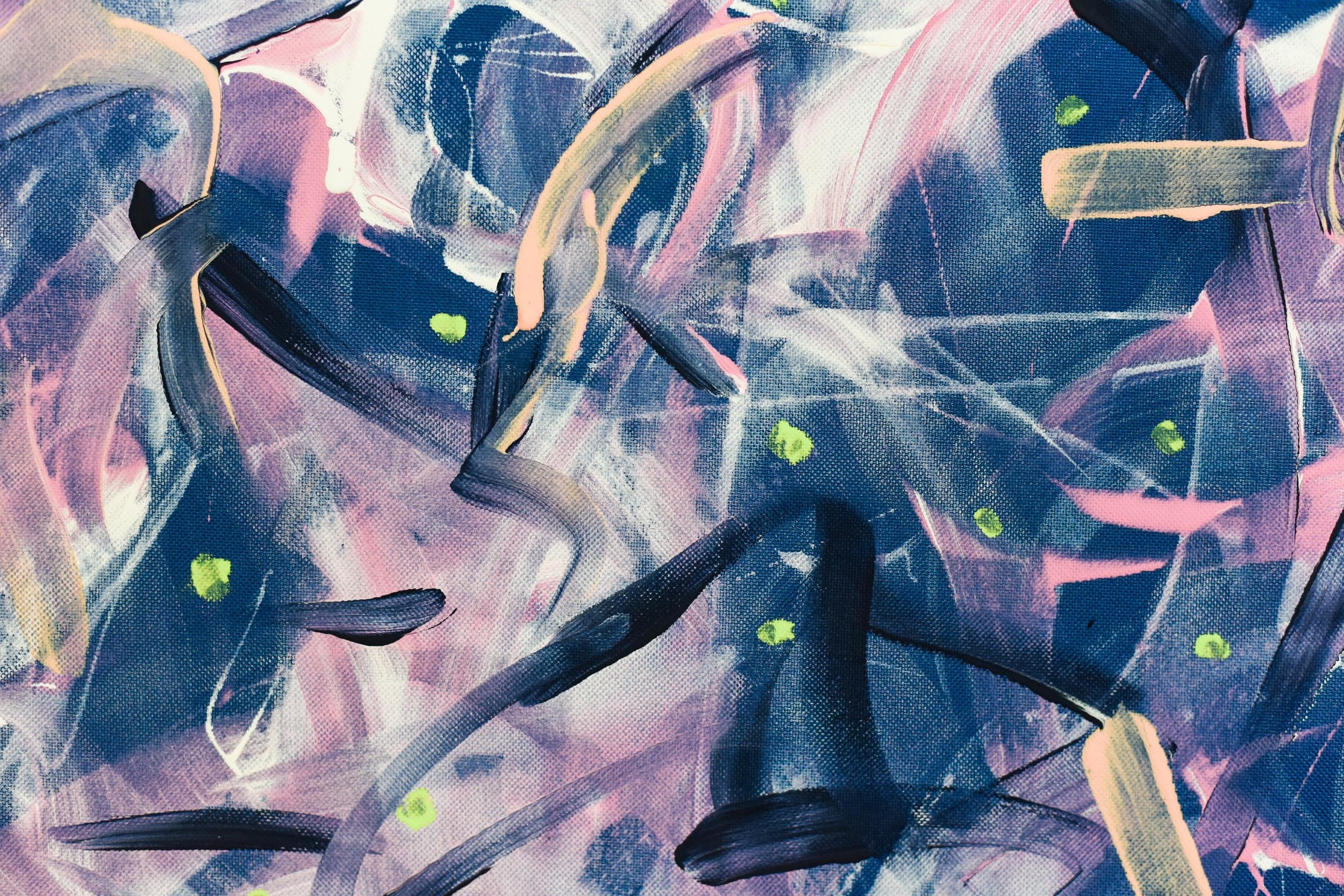Painting | Blue Abstract No. 1 - Image 4