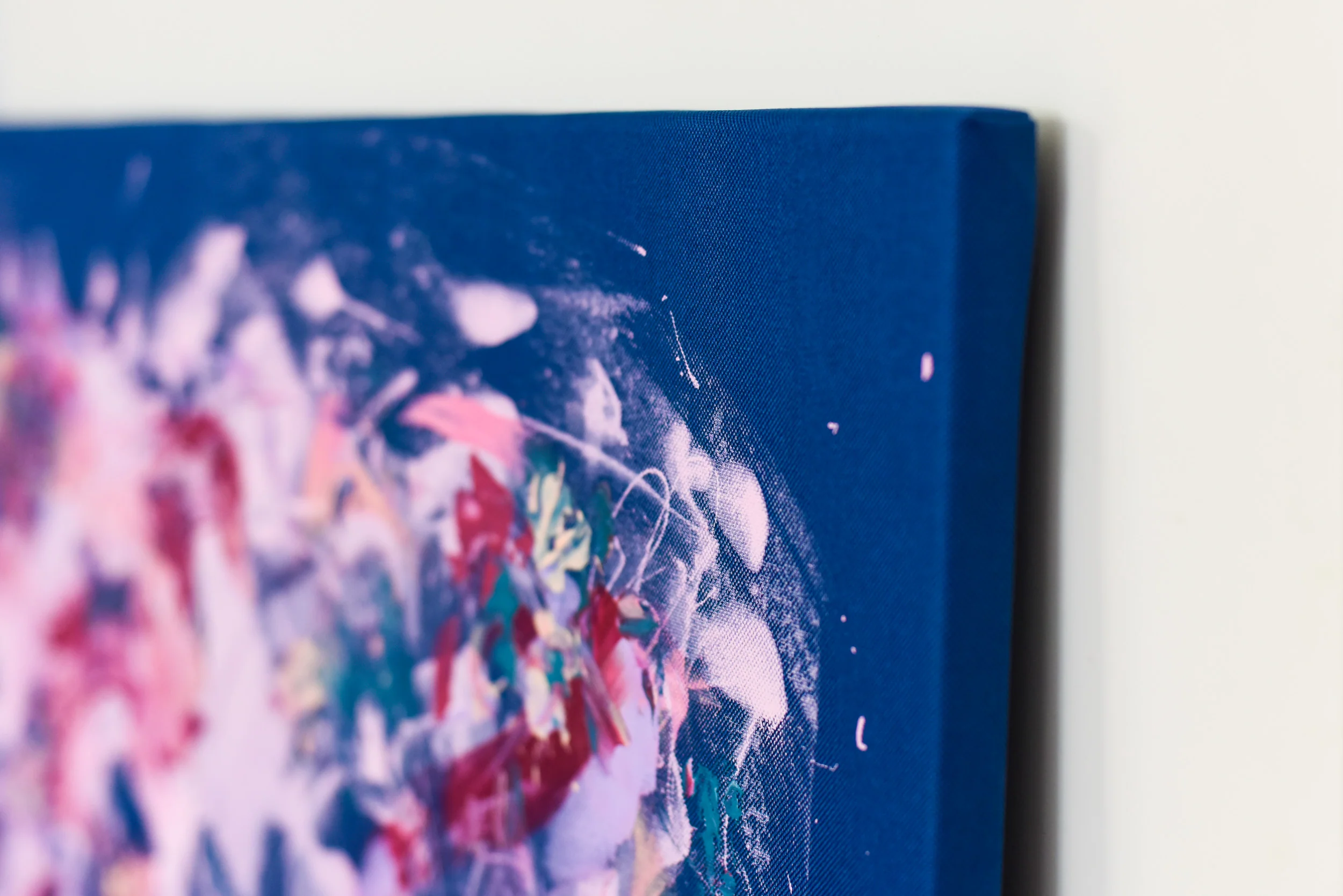 Painting | Blue Abstract No. 3 - Image 3