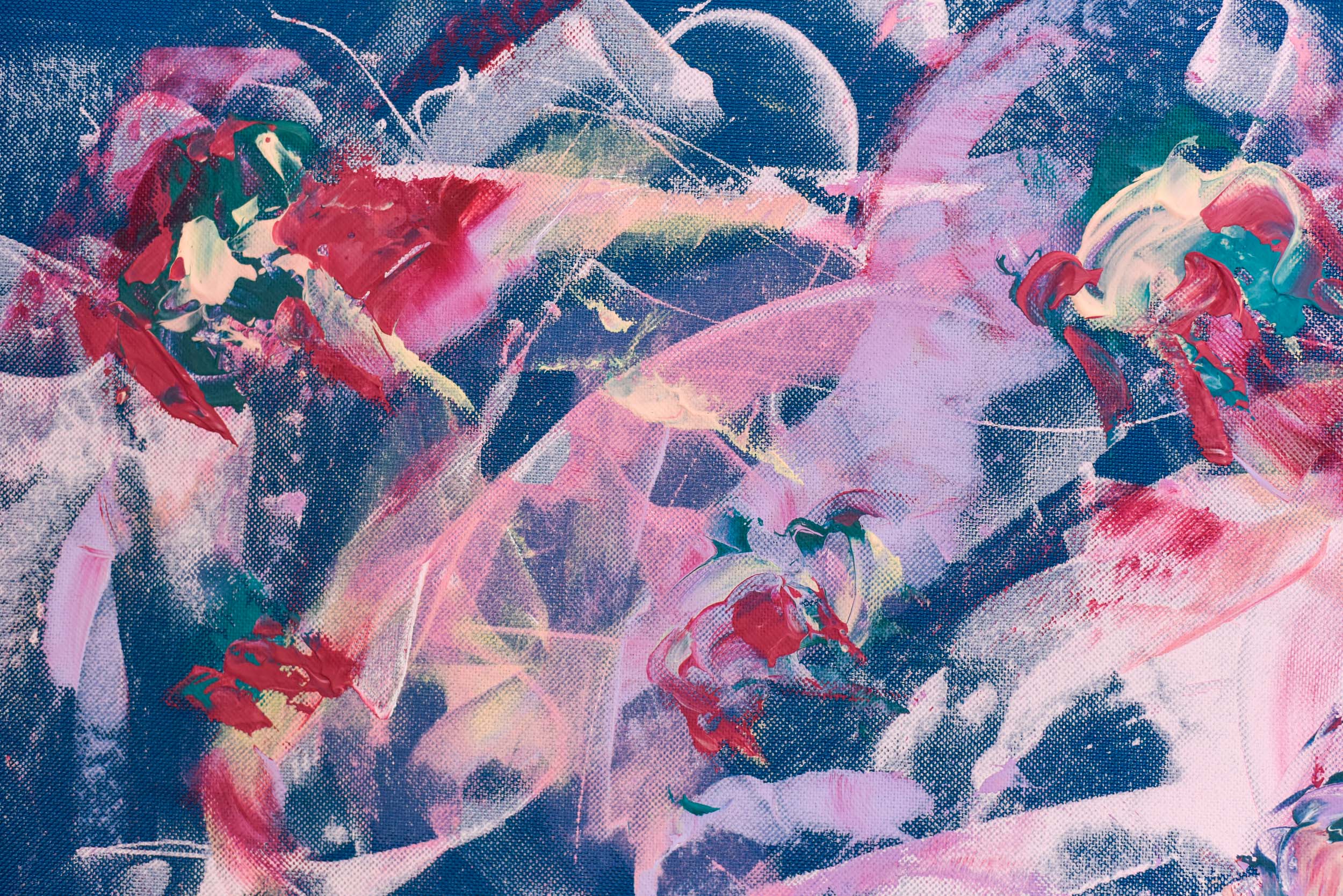 Painting | Blue Abstract No. 3 - Image 4