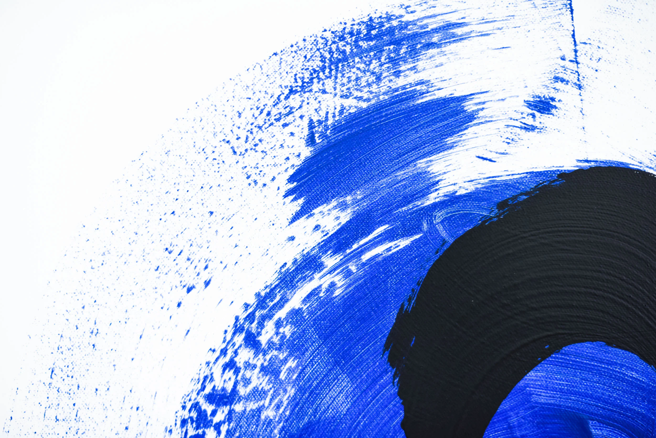 Abstract Painting | Blue Sign No. 3 - Image 3