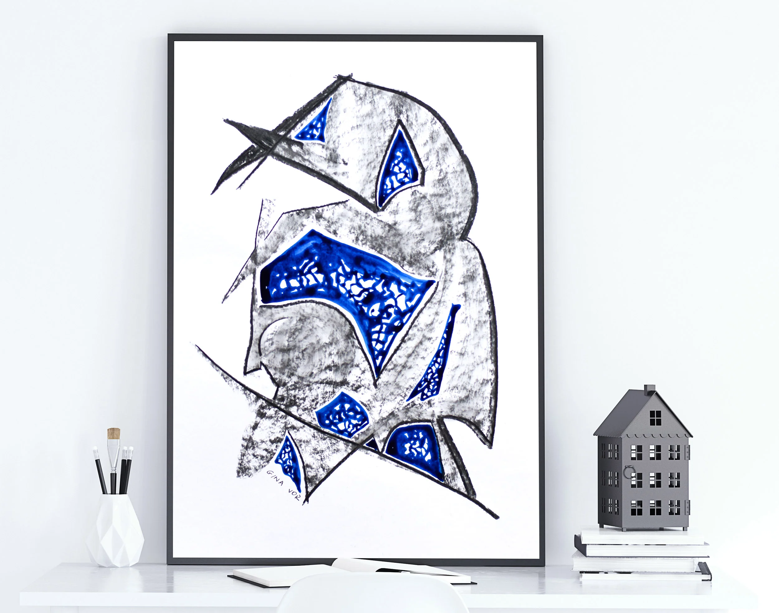 Abstract Drawing | Brain Power 6