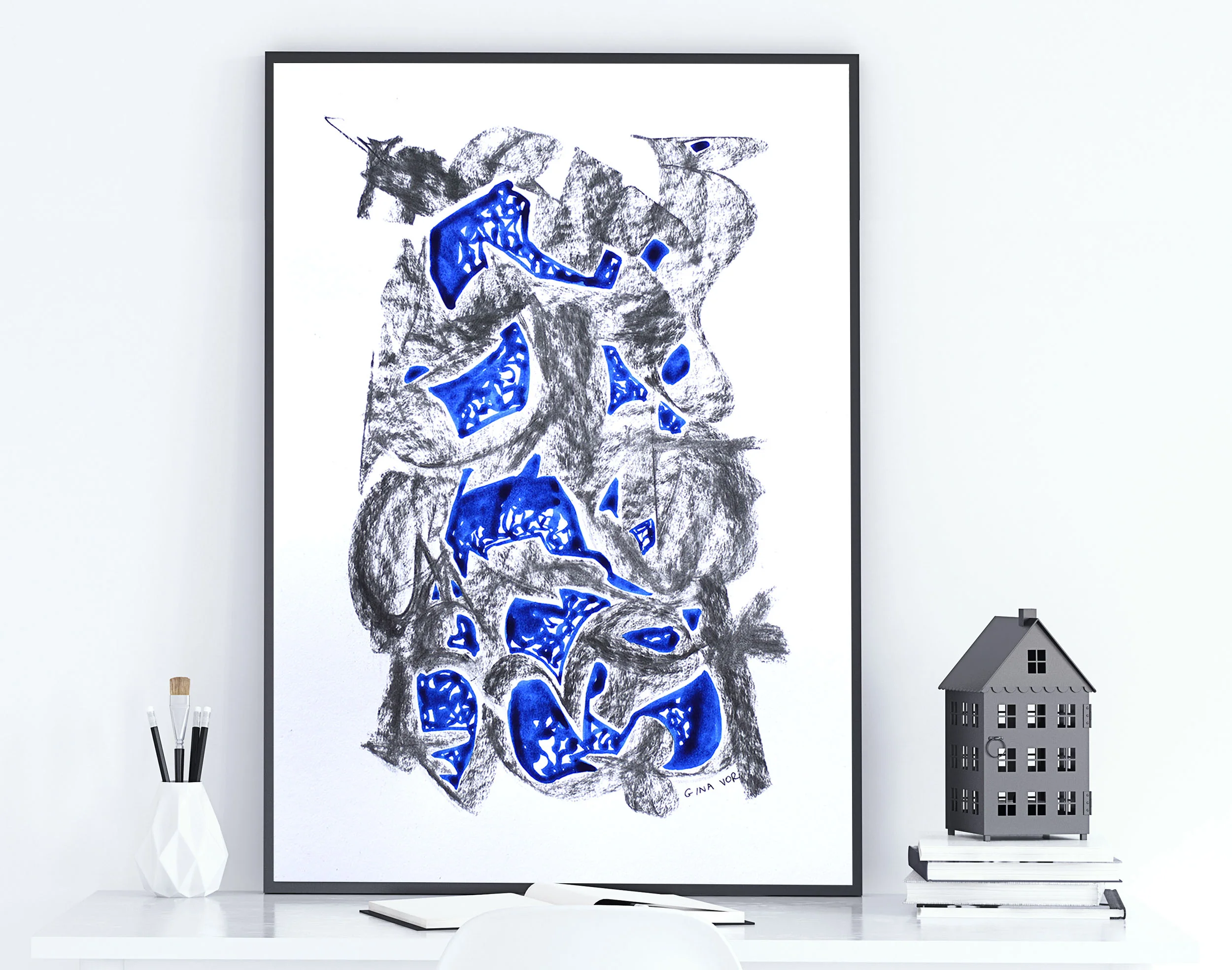 Abstract Drawing | Brain Power 8