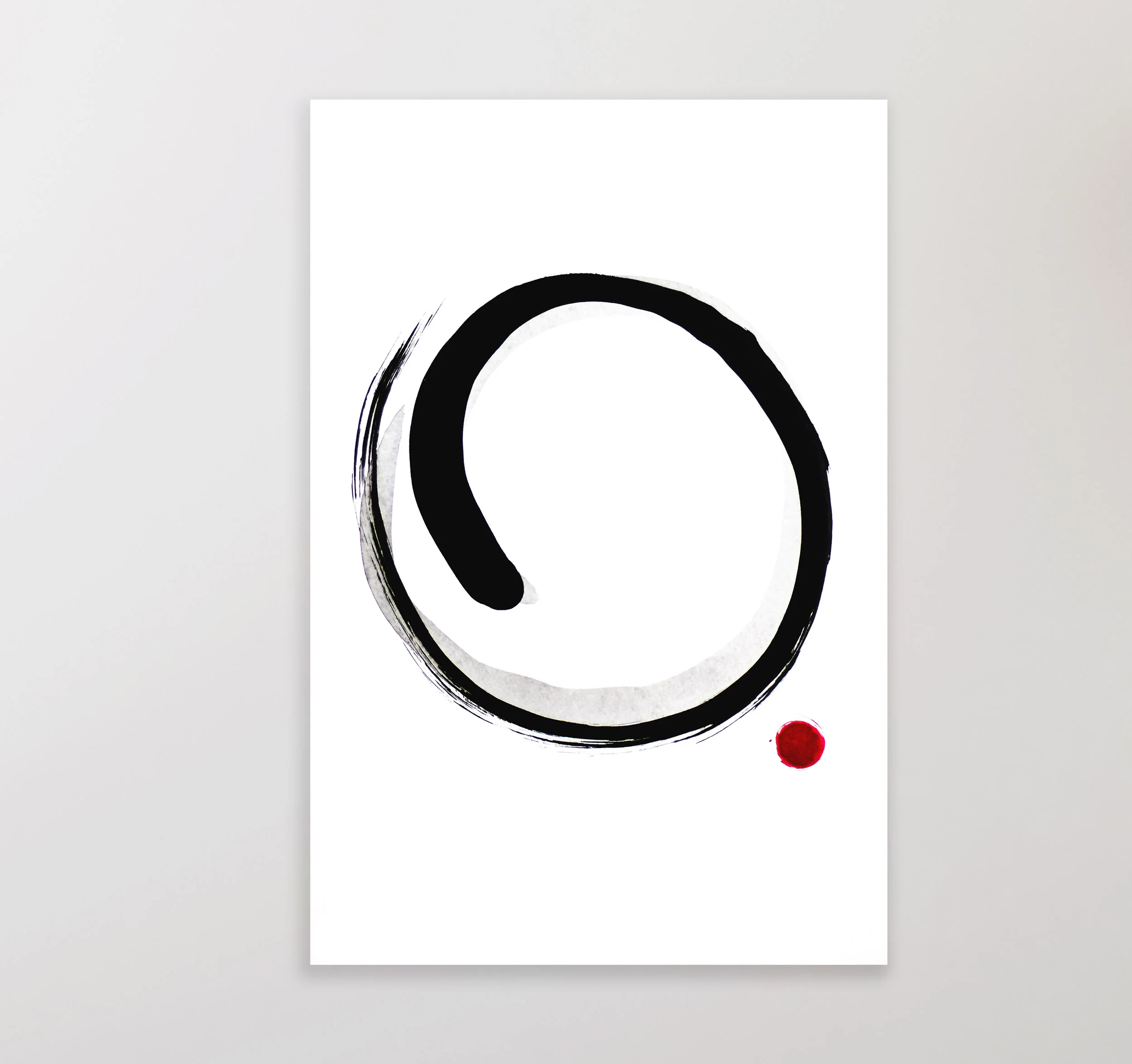 Painting Download | Enso Circle - Image 2