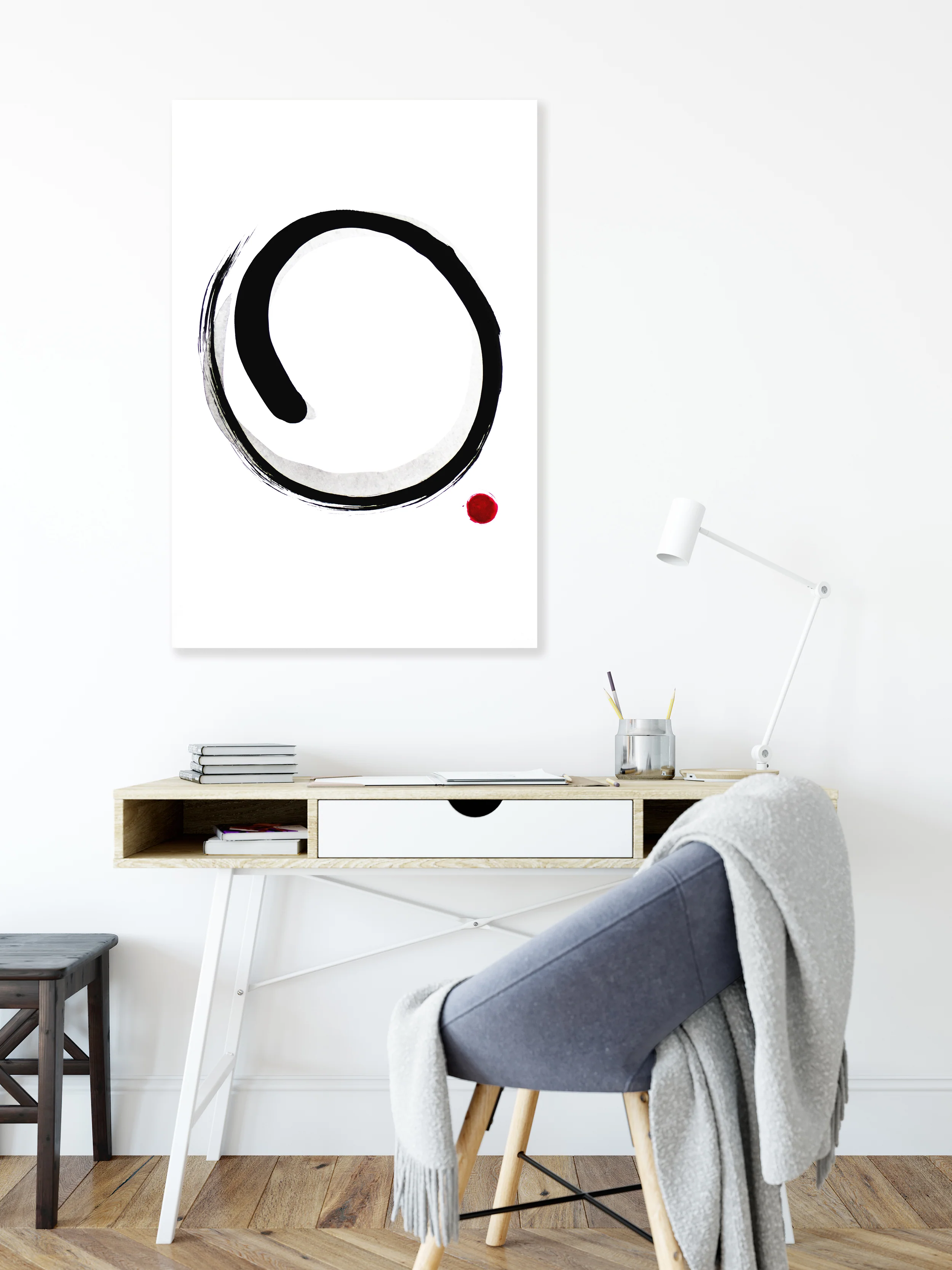 Painting Download | Enso Circle - Image 3